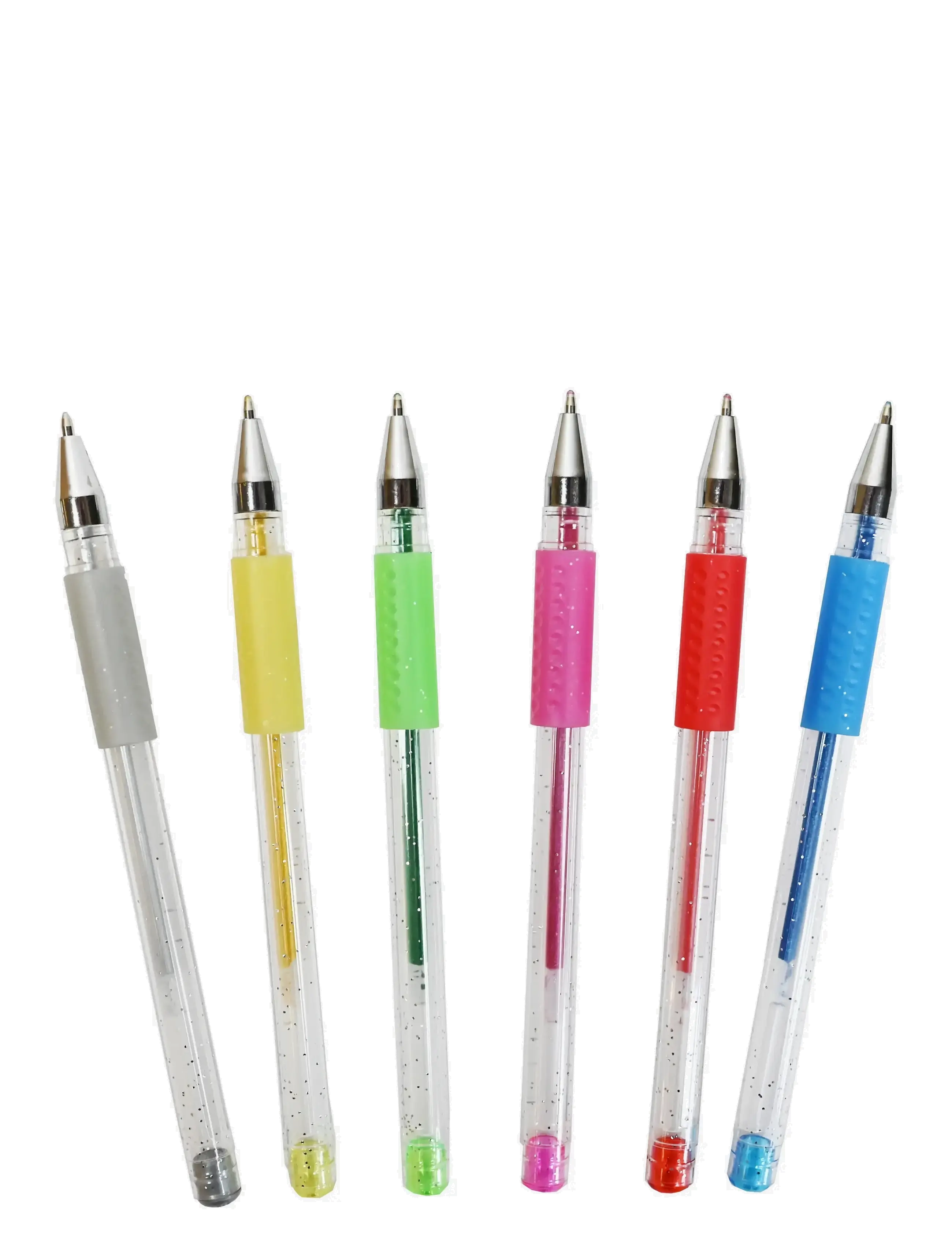 Sense - GLITTER GELPENNOR 6-P - blyanter - red - 1