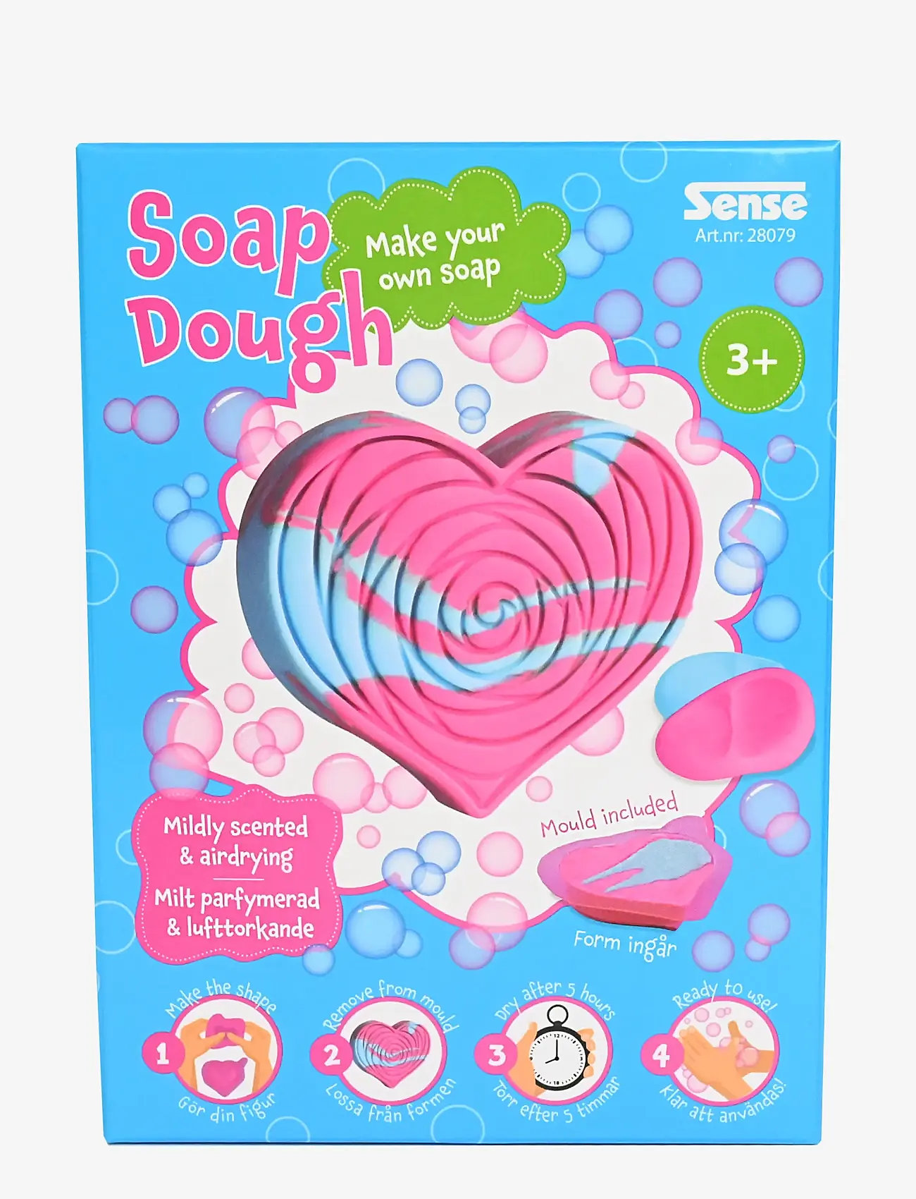 Sense - TVÅLLERA HJÄRTA - modelleringsleire - red - 0