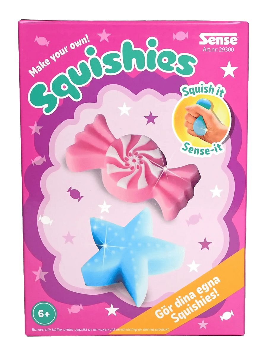 Sense - SQUISHIES - kreasæt - red - 0