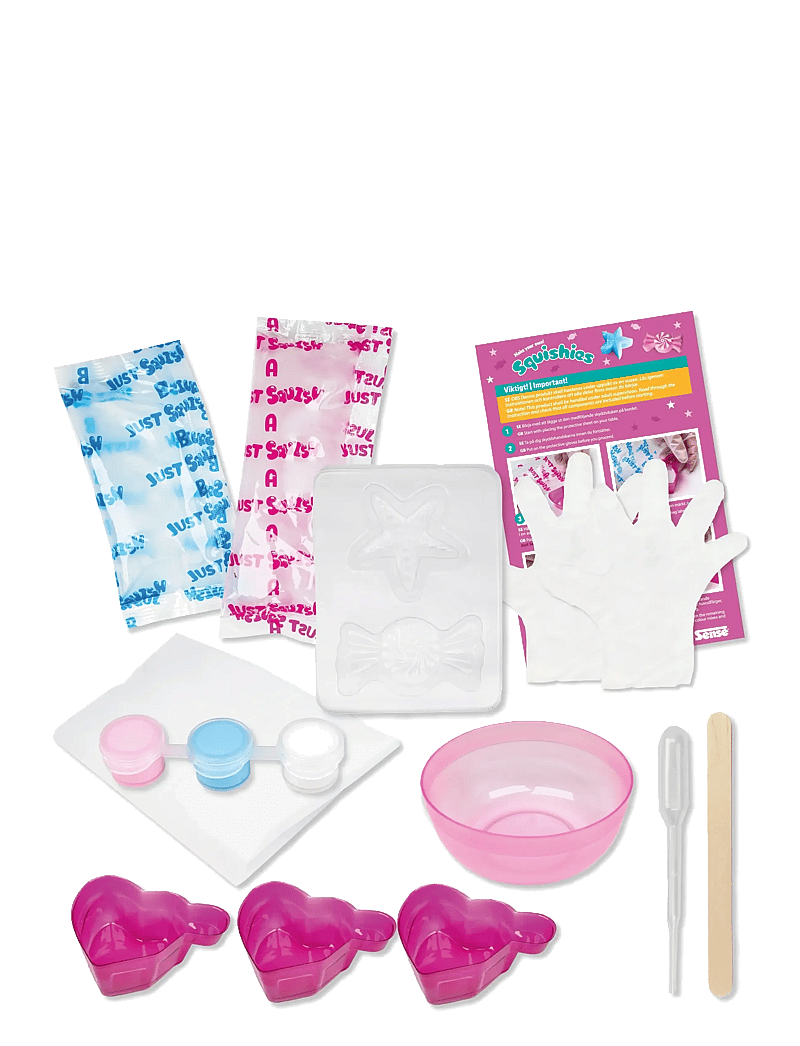 Sense - SQUISHIES - kreasæt - red - 1