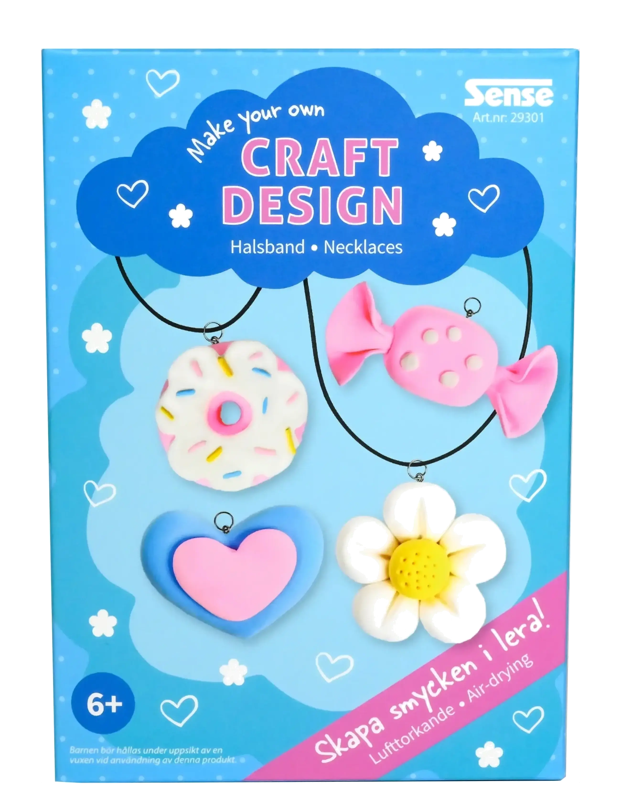 Sense Lera Halsband, One Size, Craft, Blau - Jewellery & Accessories, Kinder