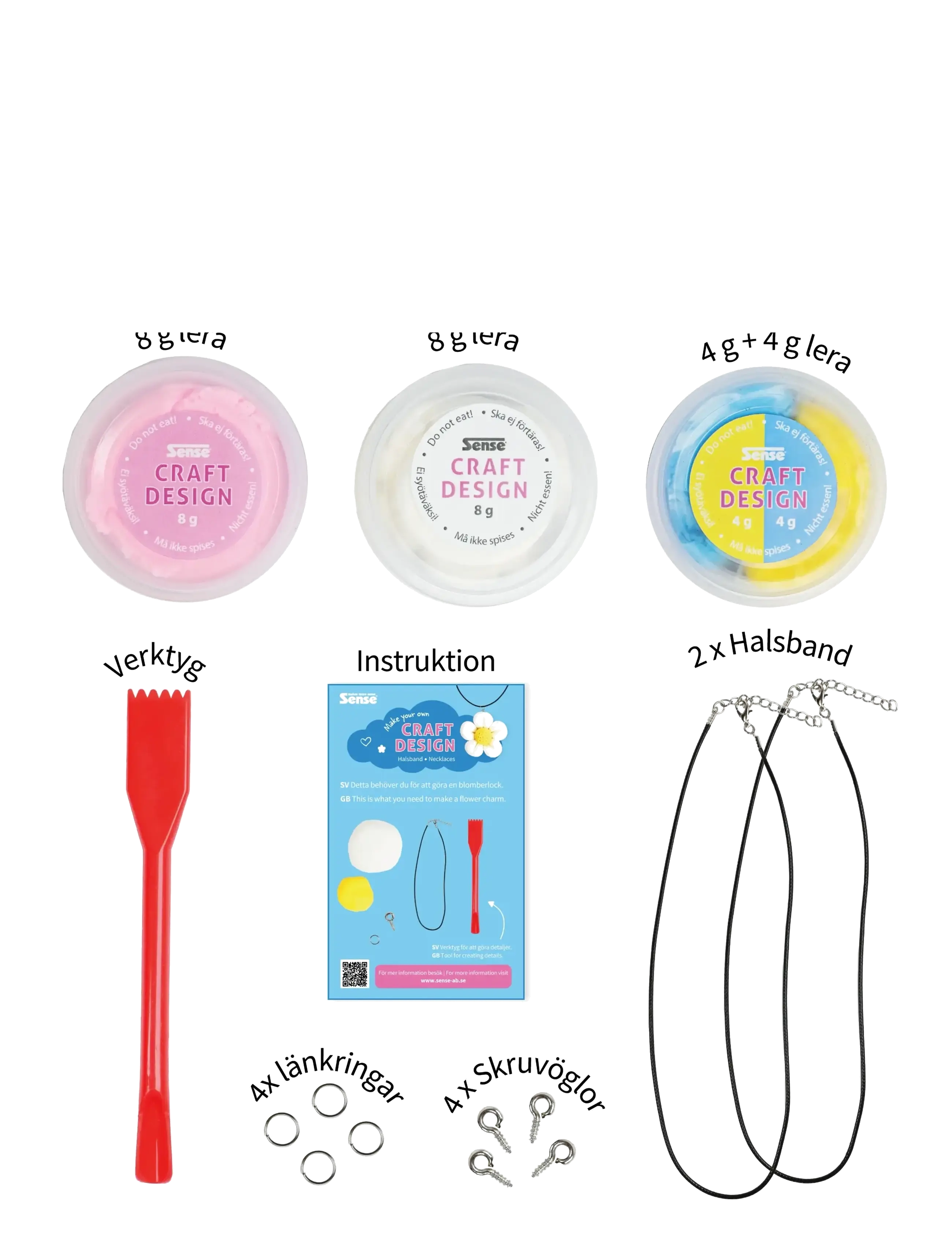 Sense - LERA HALSBAND - sierraden & accessoires - red - 1