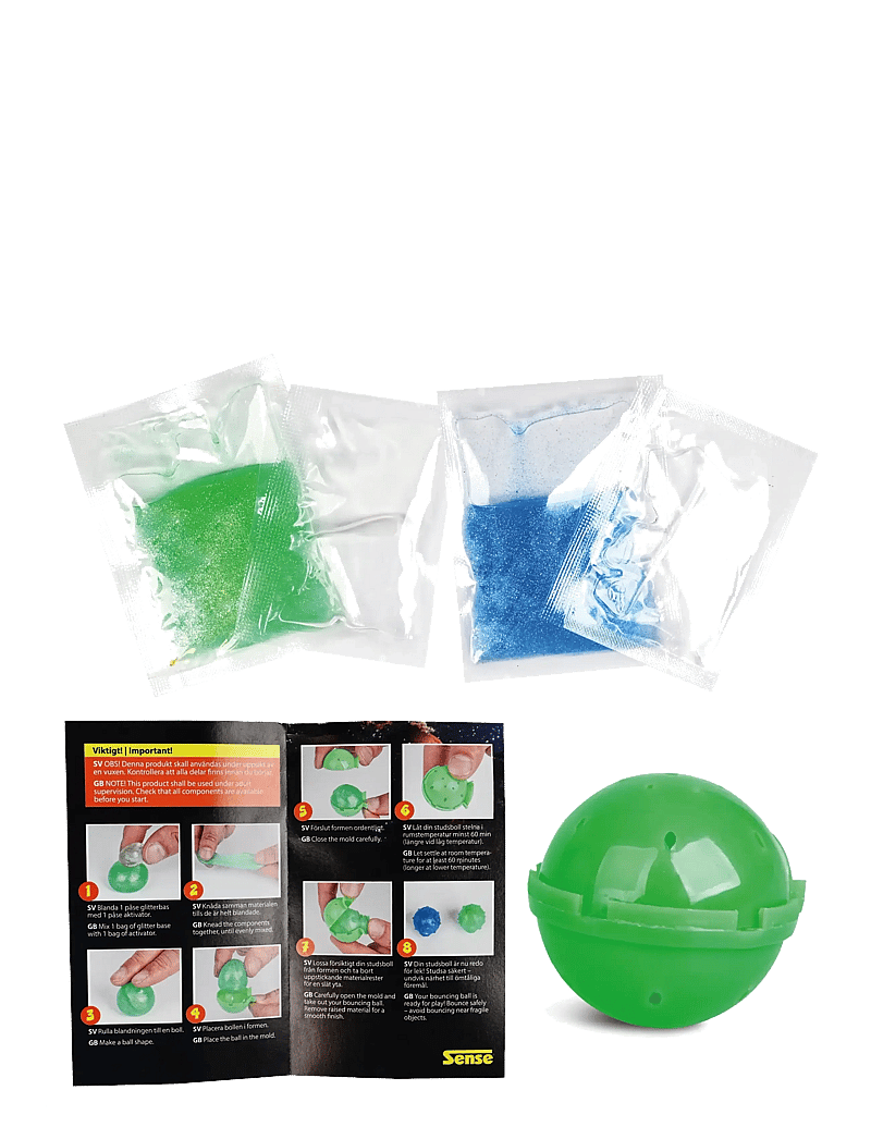 Sense - MIN STUDSANDE KOMET BIELA (B+G) - legesæt - red - 2