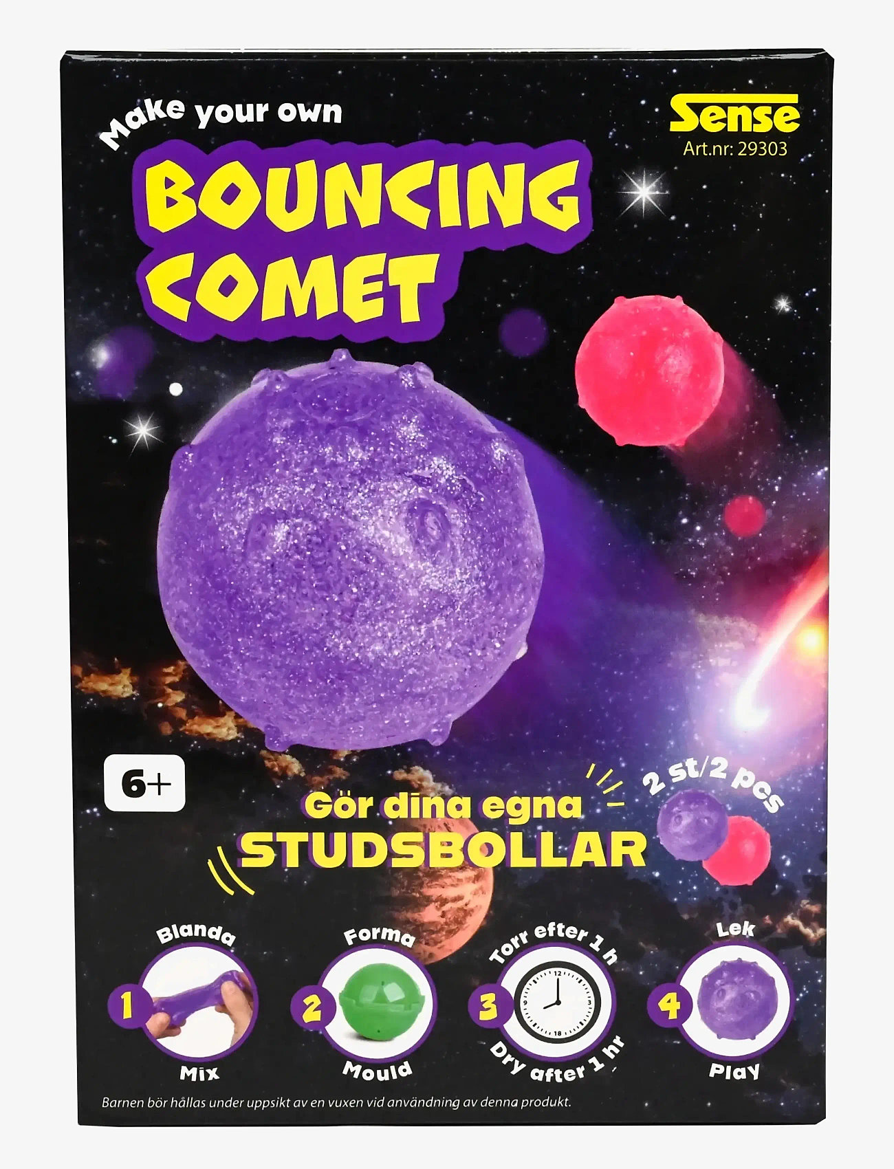 Sense - MIN STUDSANDE KOMET HALLY (R+L) - red - 0