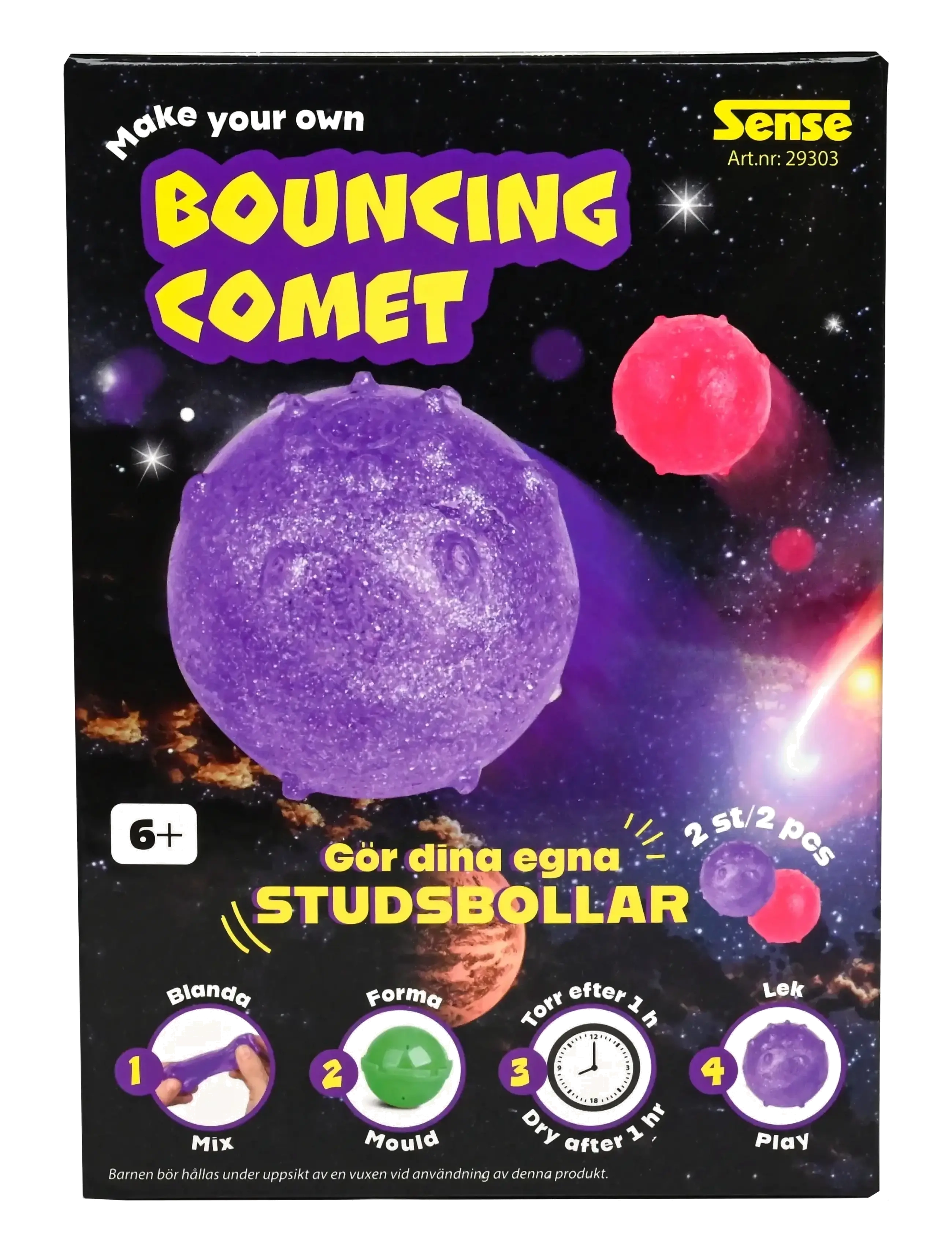 MIN STUDSANDE KOMET HALLY (R+L) - RED