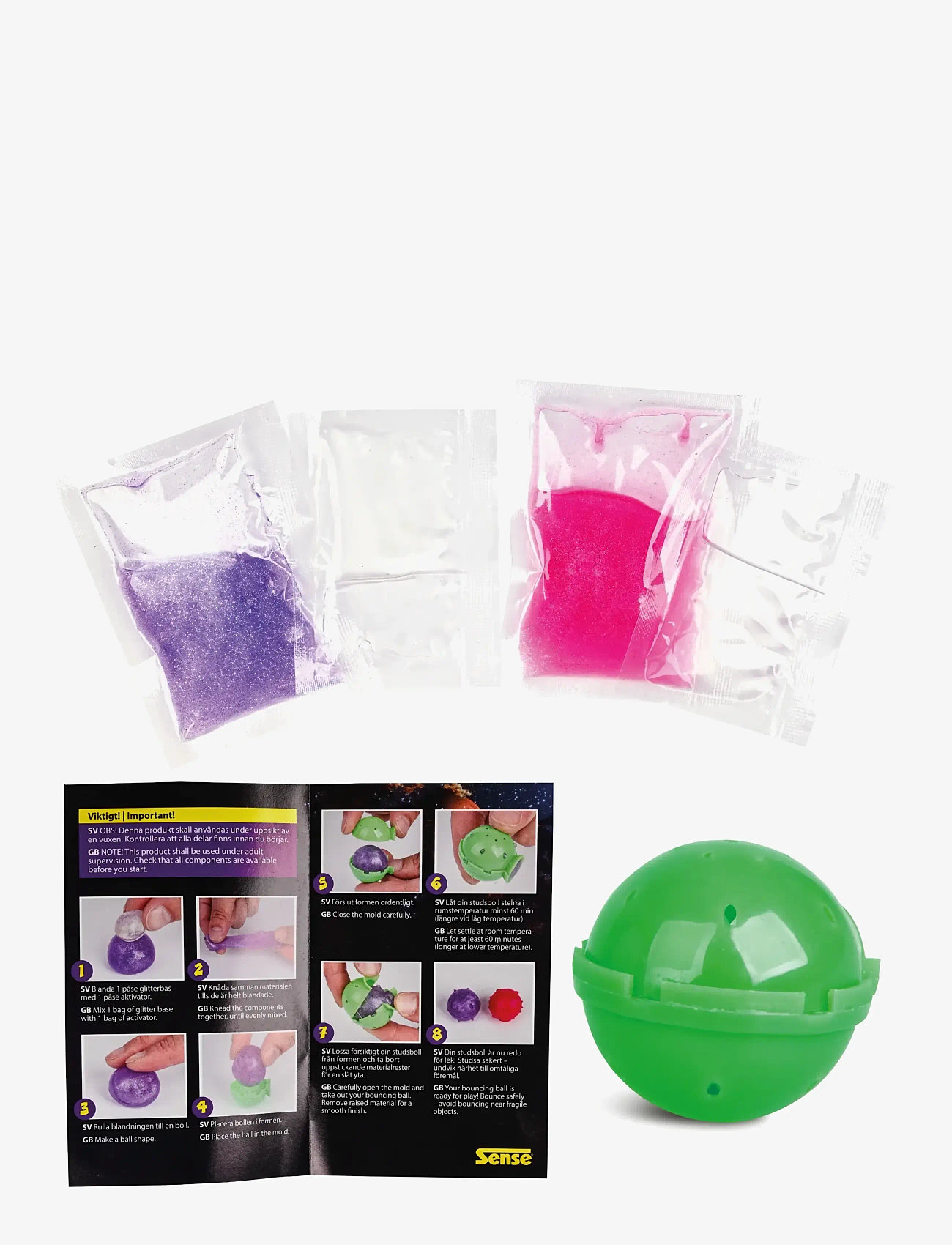 Sense - MIN STUDSANDE KOMET HALLY (R+L) - red - 1