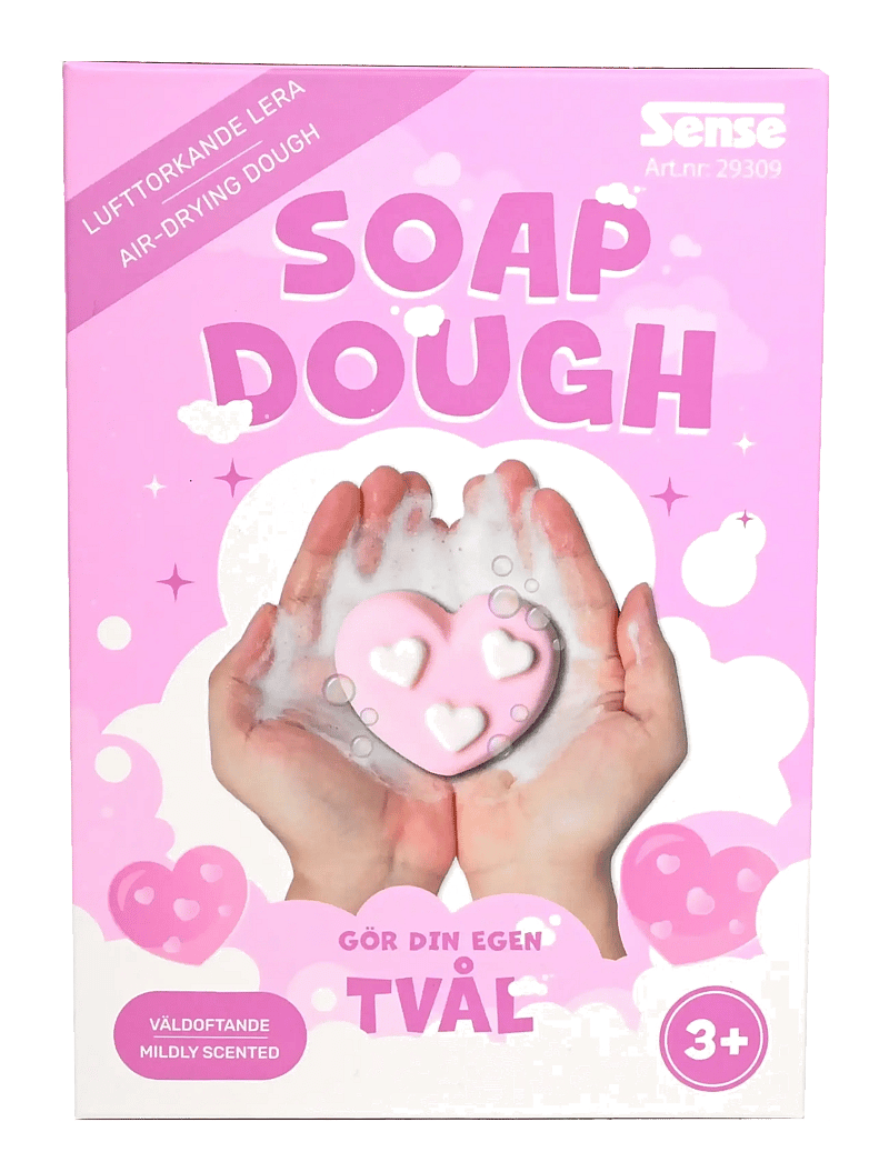 Sense - TVÅLLERA HJÄRTA - kreasæt - red - 1