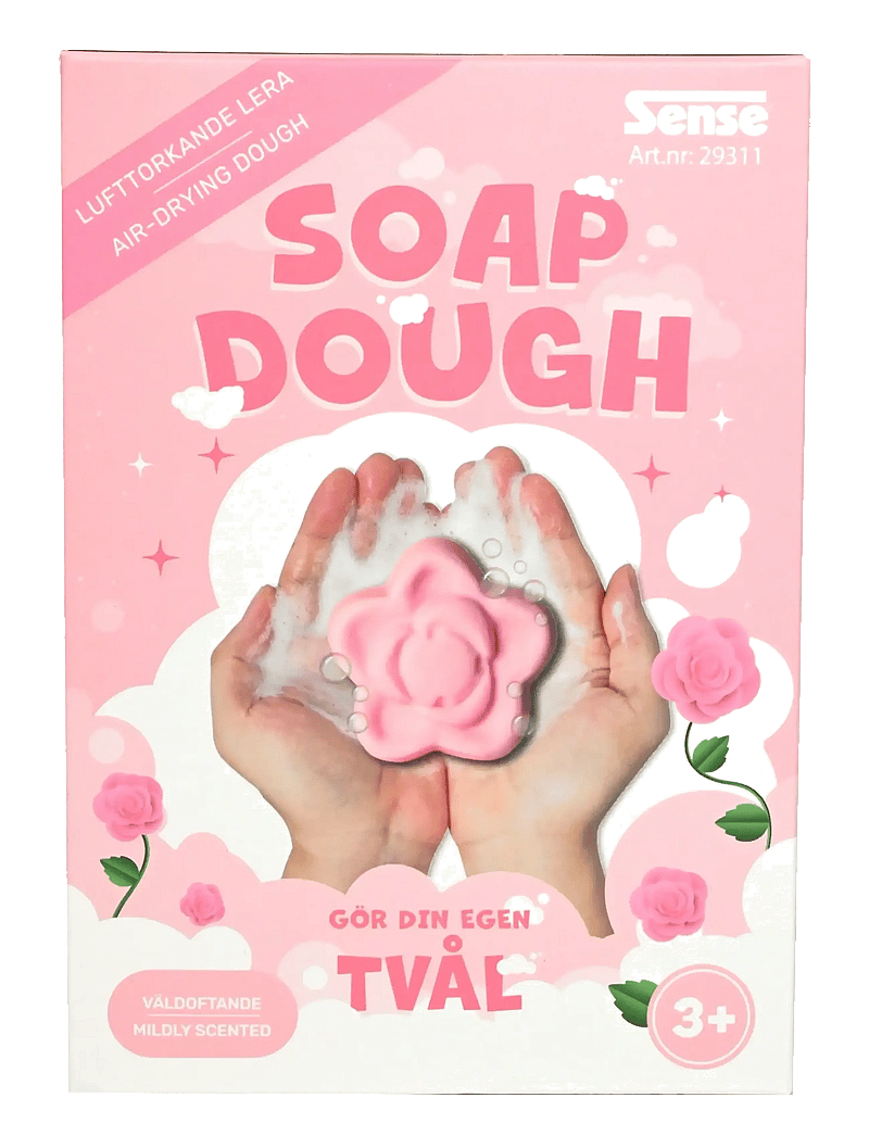 Sense - TVÅLLERA ROS - craft sets - red - 1