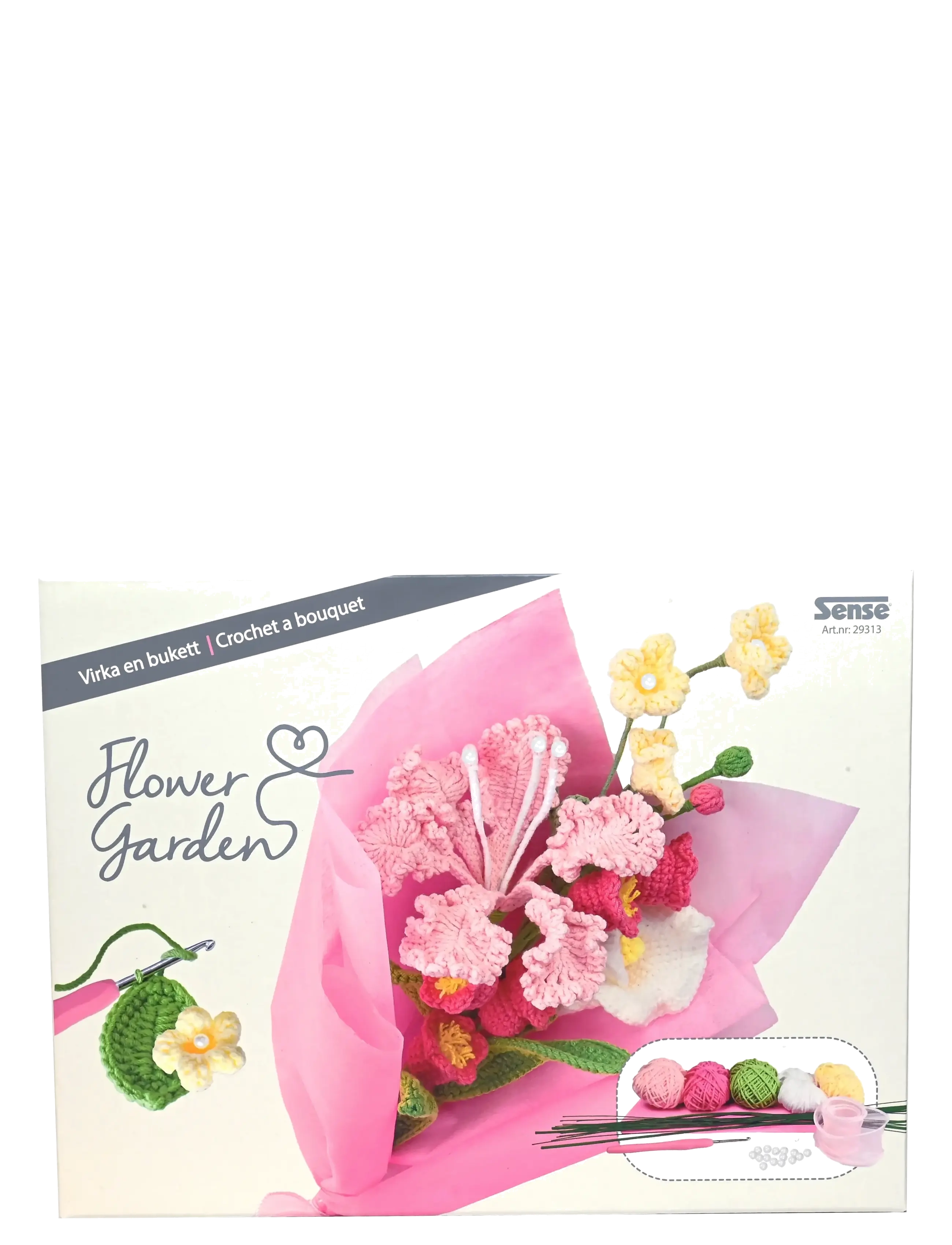 Sense VIRKA BLOMBUKETT ROSA - Pyssel - RED / multi