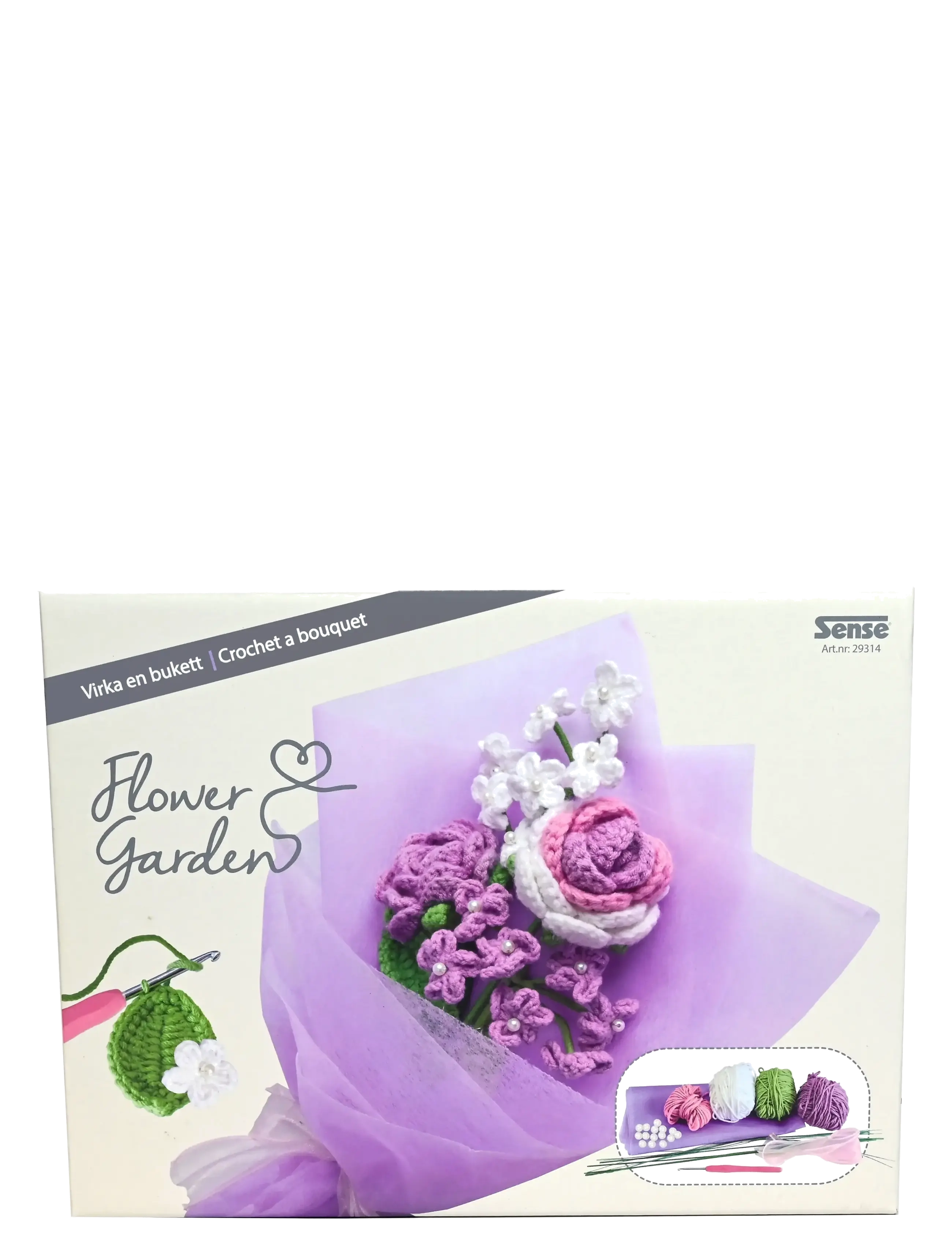 Sense VIRKA BLOMBUKETT LILA - Pyssel - RED / purple