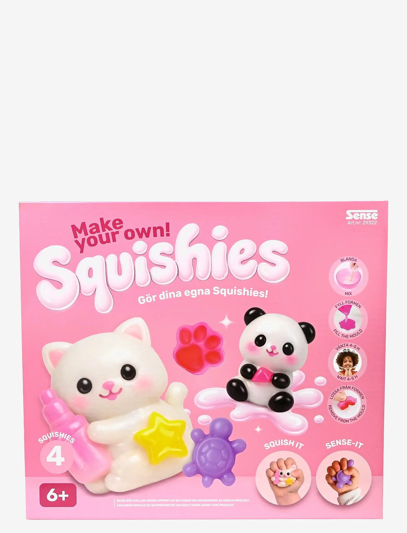 Sense Skapa Squishies Stort Set - Multi/patterned - ONE SIZE