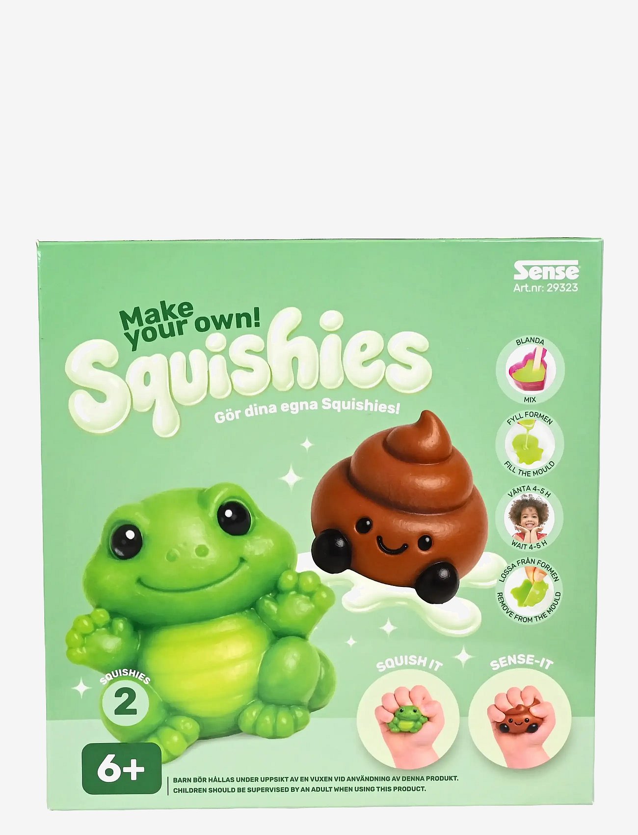 Sense Skapa Squishies Cool Mellan - Multi/patterned - ONE SIZE