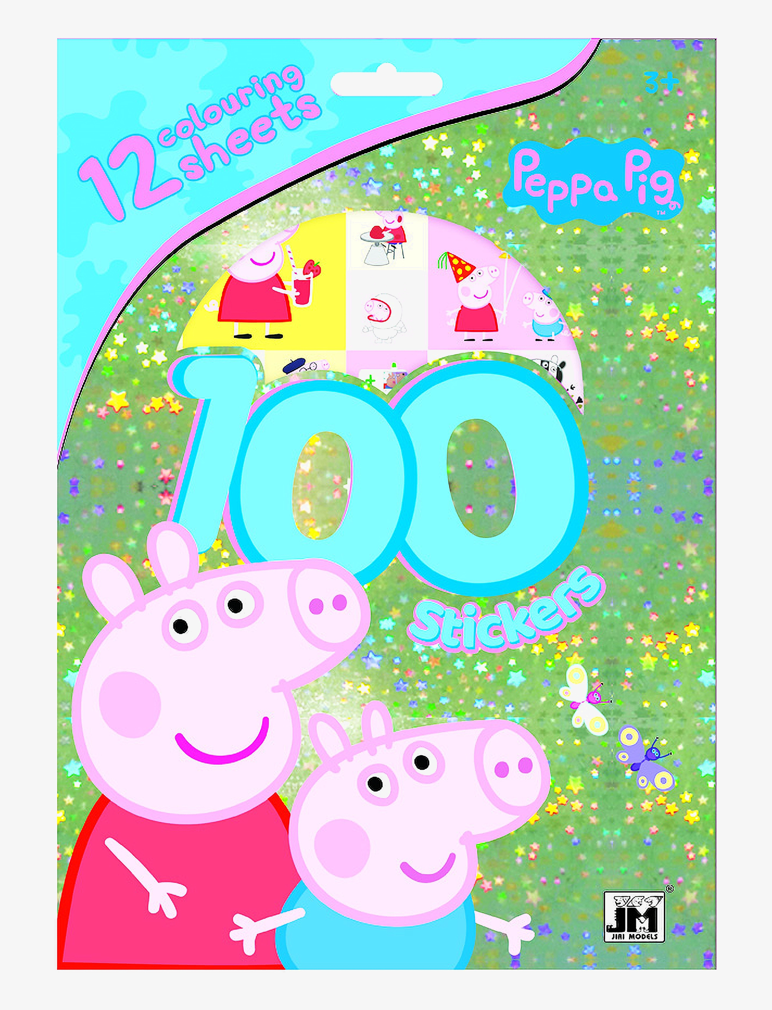 Sense - PEPPA PIG 100 STICKERS - red - 1