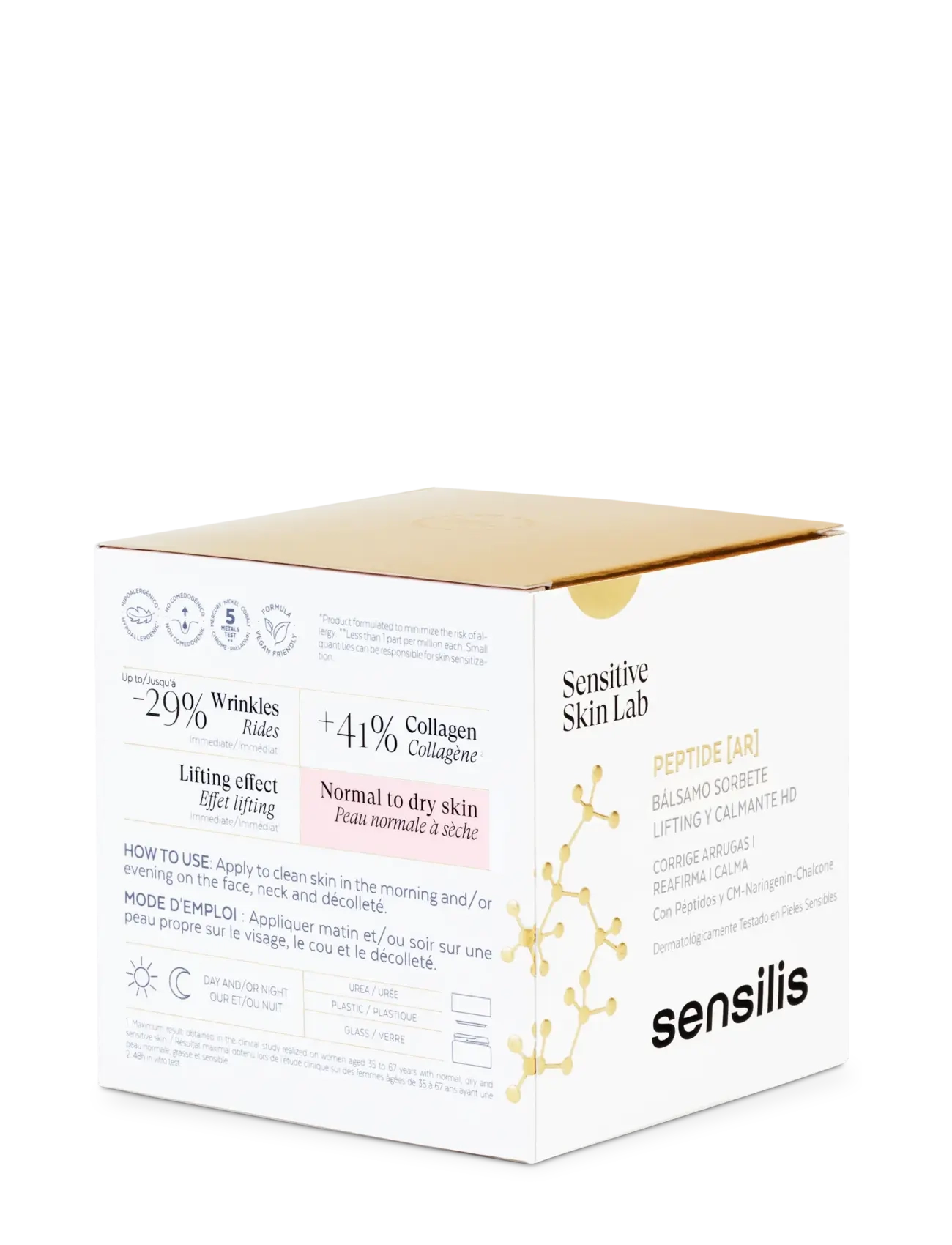 Sensilis - PEPTIDE [AR] BALM - nattkräm - no colour - 2