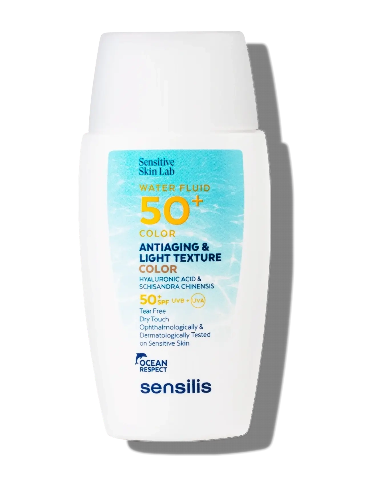 Sensilis Waterfluid 50+ Color, 40 ml, Nude, Solpleje > Ansigt, Dame