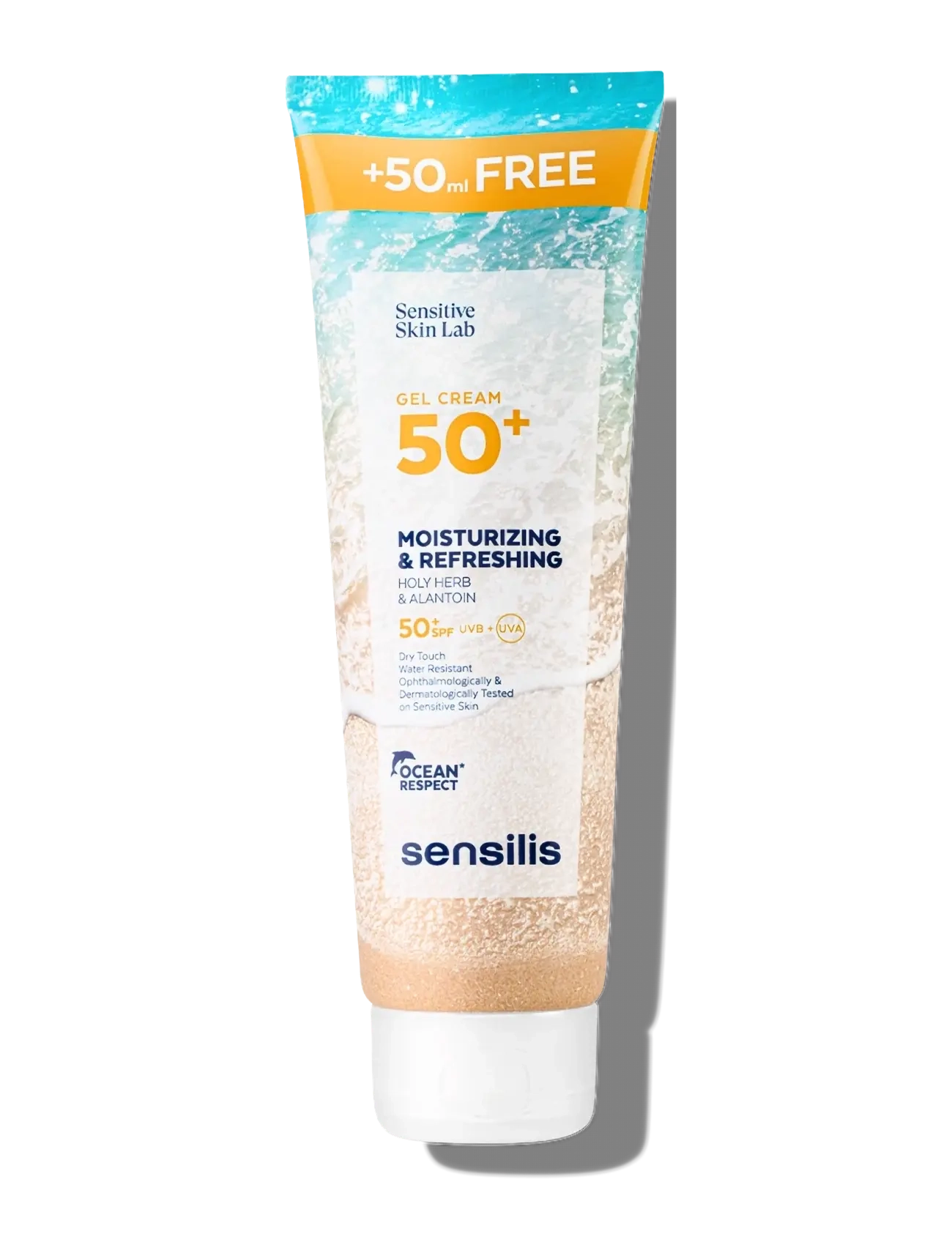 Sensilis Gel Cream Spf50+, Body, Nude, Str: 250 ML