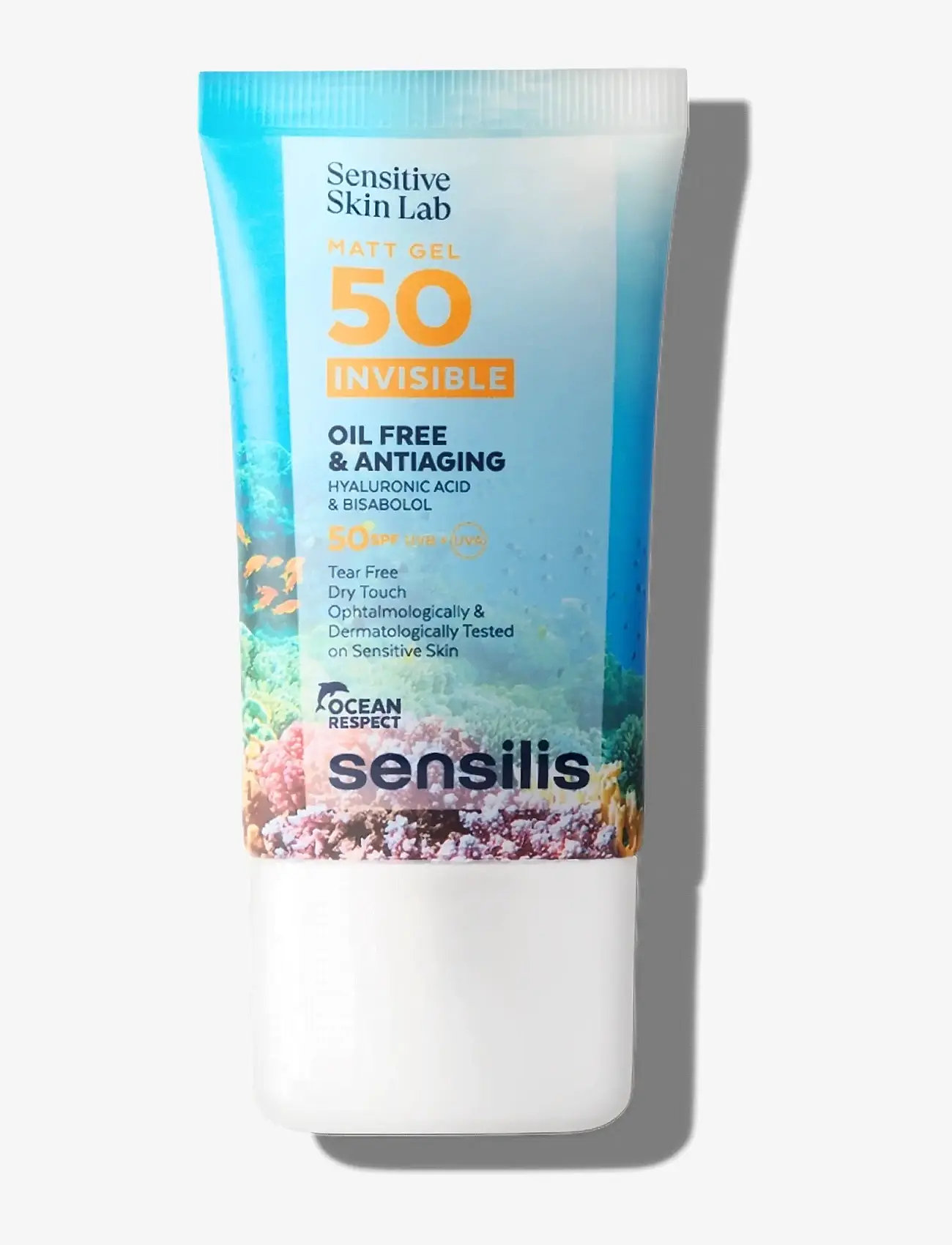 Sensilis - INVISIBLE MATT GEL SPF50 - for face - no colour - 0