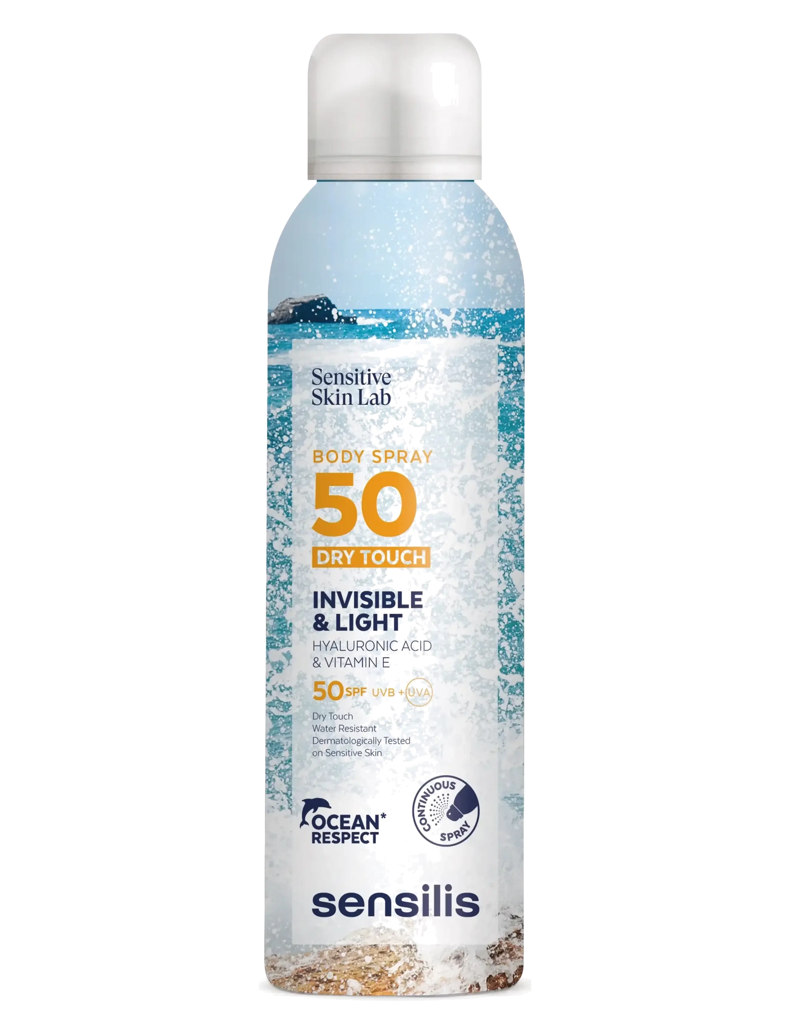 Sensilis Body Spray Spf50, Body, Nude, Str: 200 ML