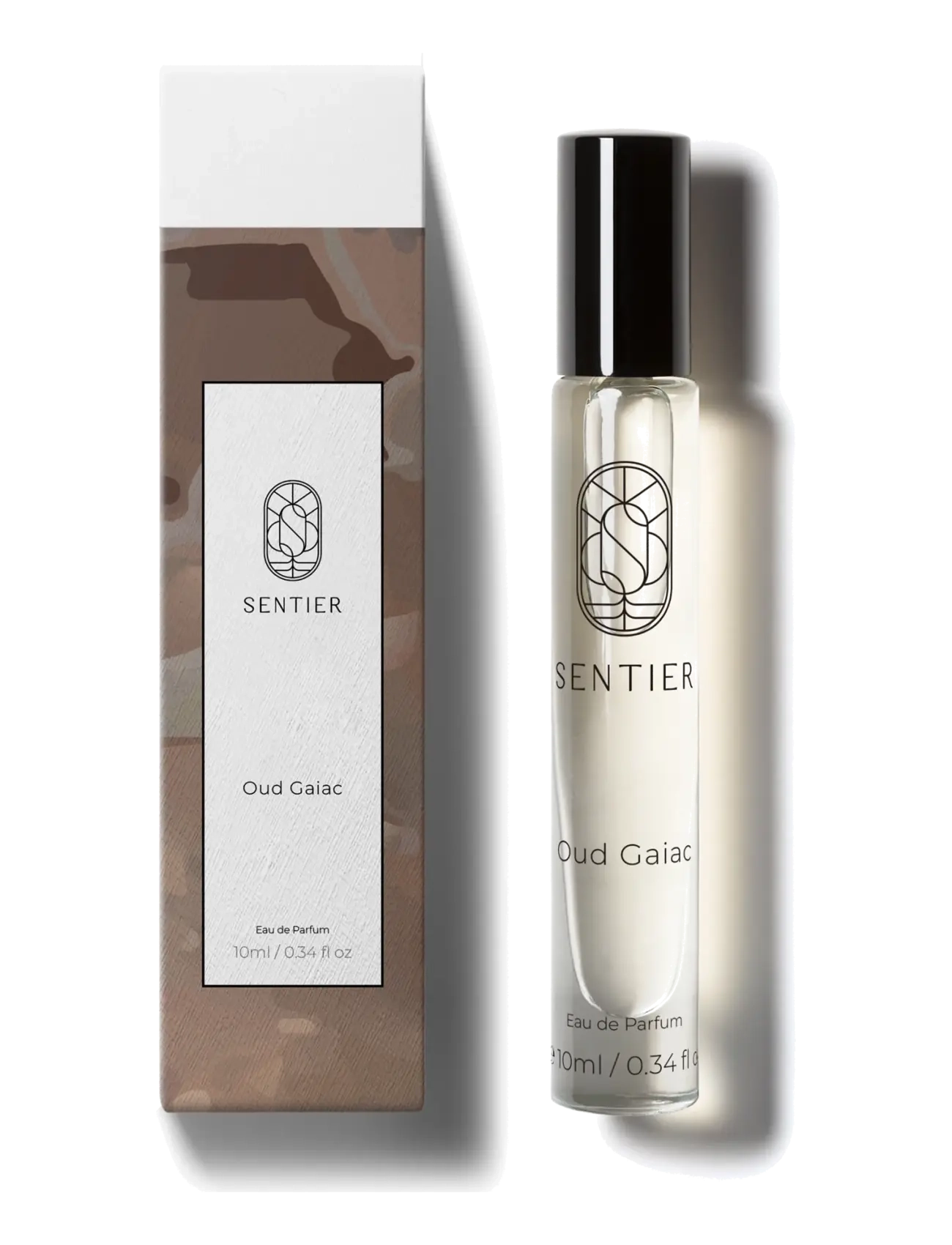 Sentier 10Ml Oud Gaiac + Carton, Parfumee, Nude, Str: 10 ML
