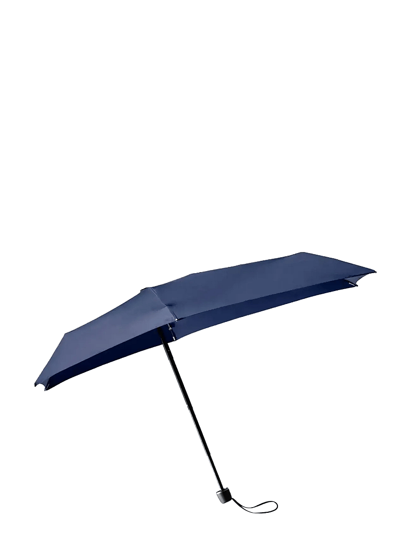 Senz - Micro Foldable Storm Umbrella - hverdags stil - midnight blue - 0