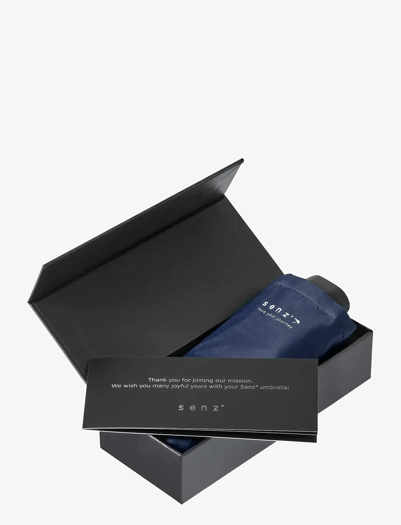 Senz - Micro Foldable Storm Umbrella - hverdags stil - midnight blue - 3