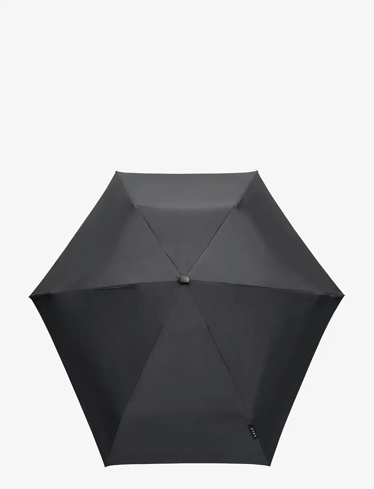 Senz - Micro Foldable Storm Umbrella - vardagsstil - pure black - 1