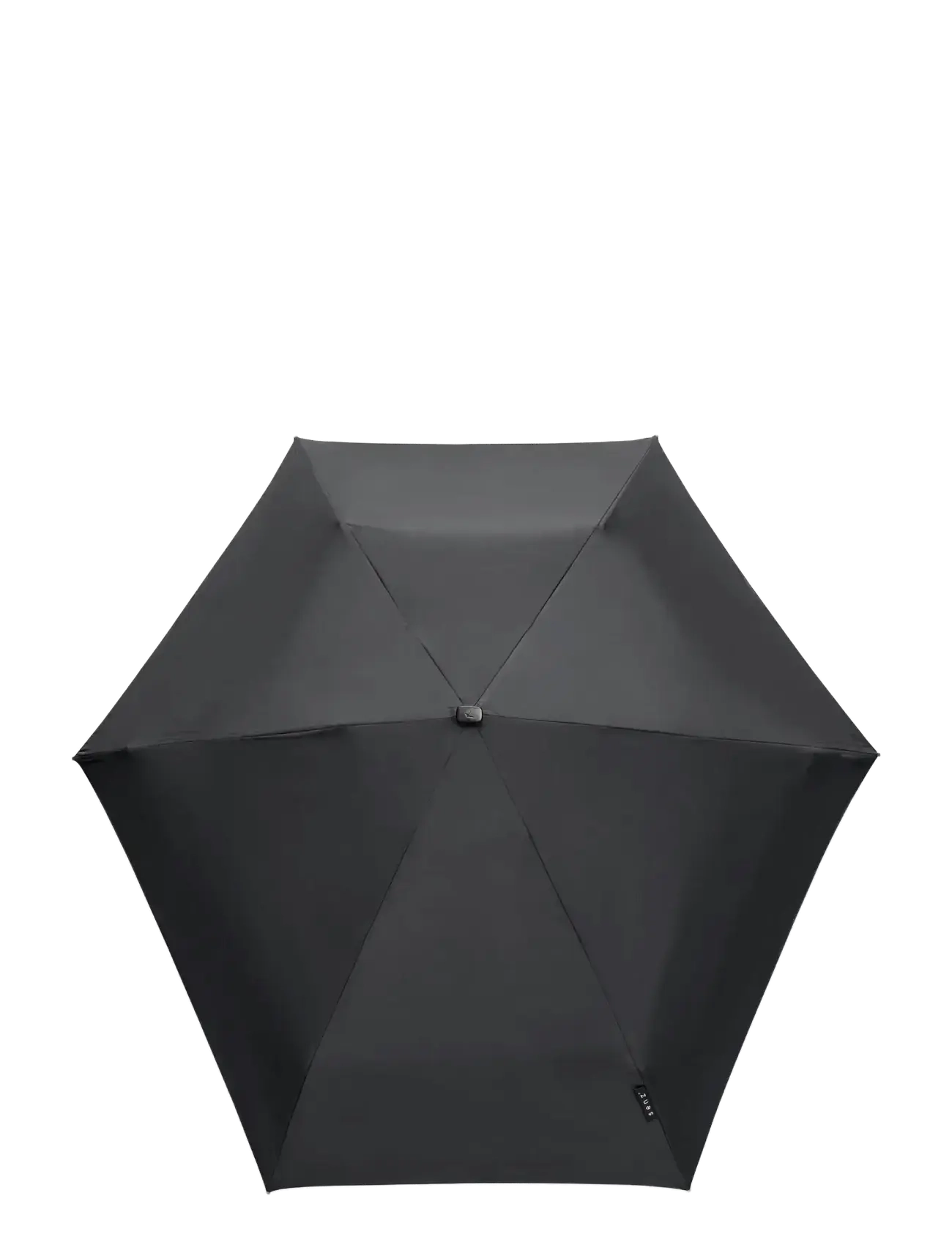 Senz - Micro Foldable Storm Umbrella - hverdags stil - pure black - 1
