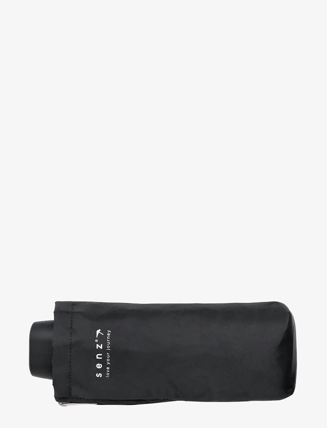 Senz - Micro Foldable Storm Umbrella - vardagsstil - pure black - 2