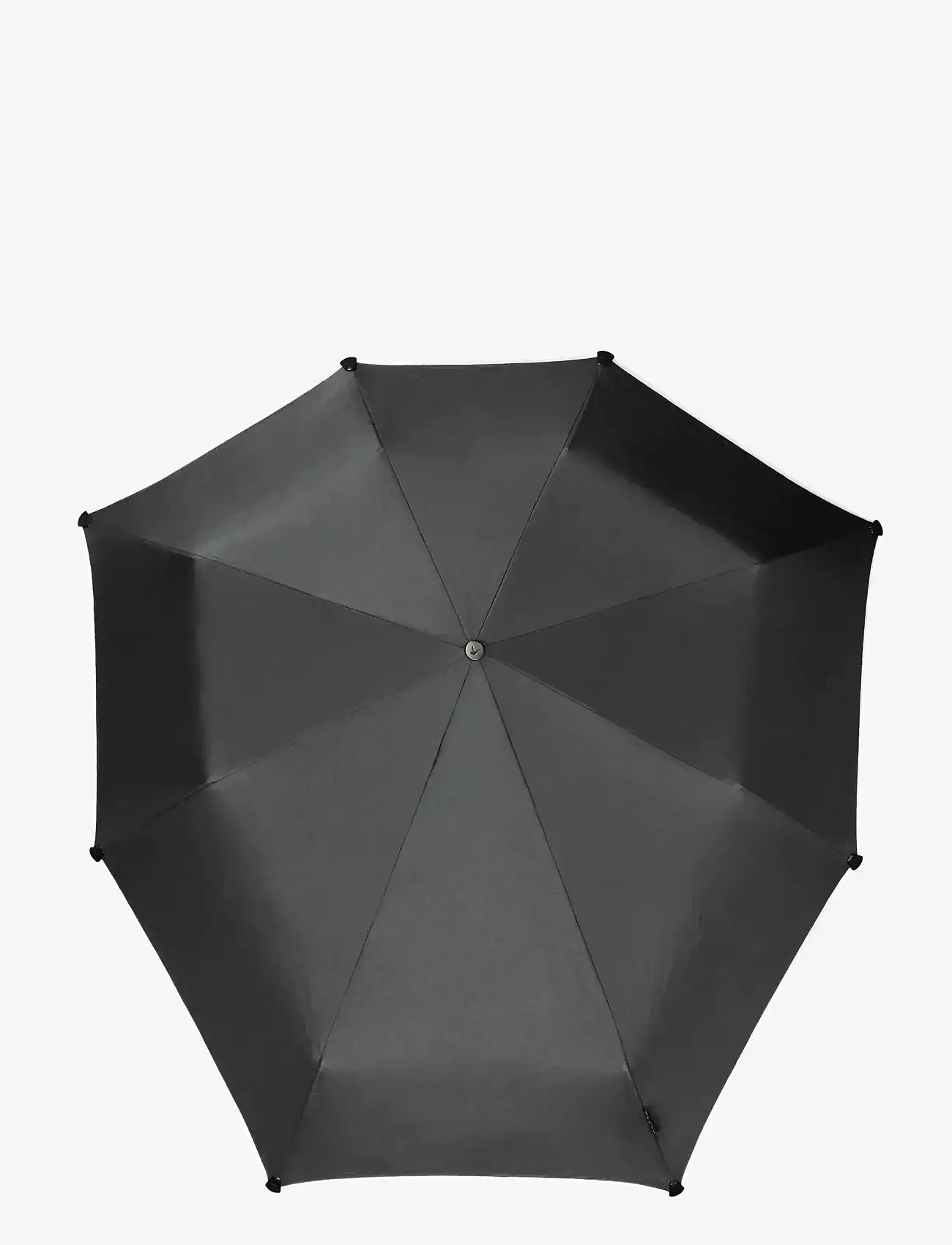 Senz - Senz ° mini foldable storm umbrella, - hverdags stil - black reflective - 1
