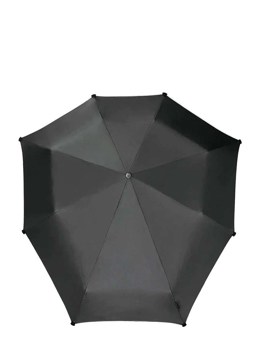 Senz - Senz ° mini foldable storm umbrella, - arkityyli - black reflective - 1