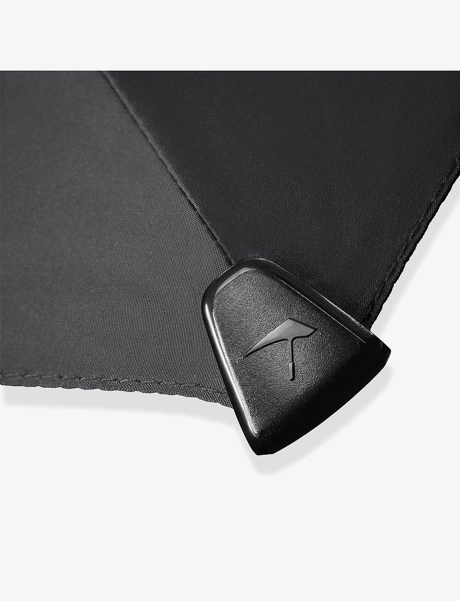 Senz - Senz ° mini foldable storm umbrella, - vardagsstil - pure black - 2