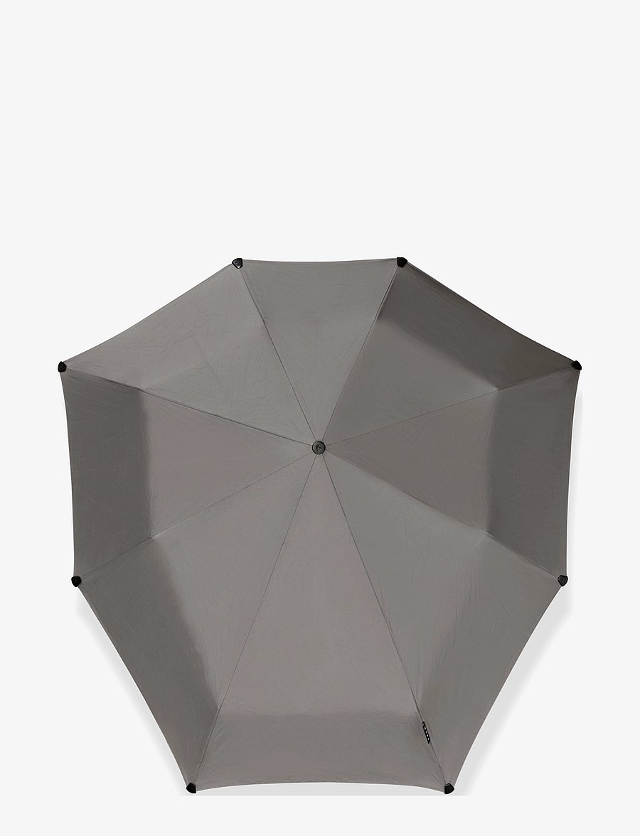 Senz - Senz ° mini foldable storm umbrella, - hverdagsstil - silk grey - 1