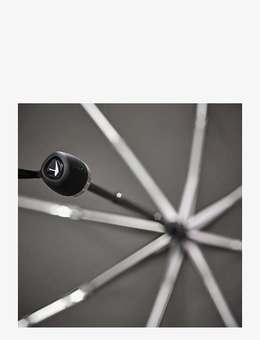 Senz - Senz ° mini foldable storm umbrella, - hverdagsstil - silk grey - 5