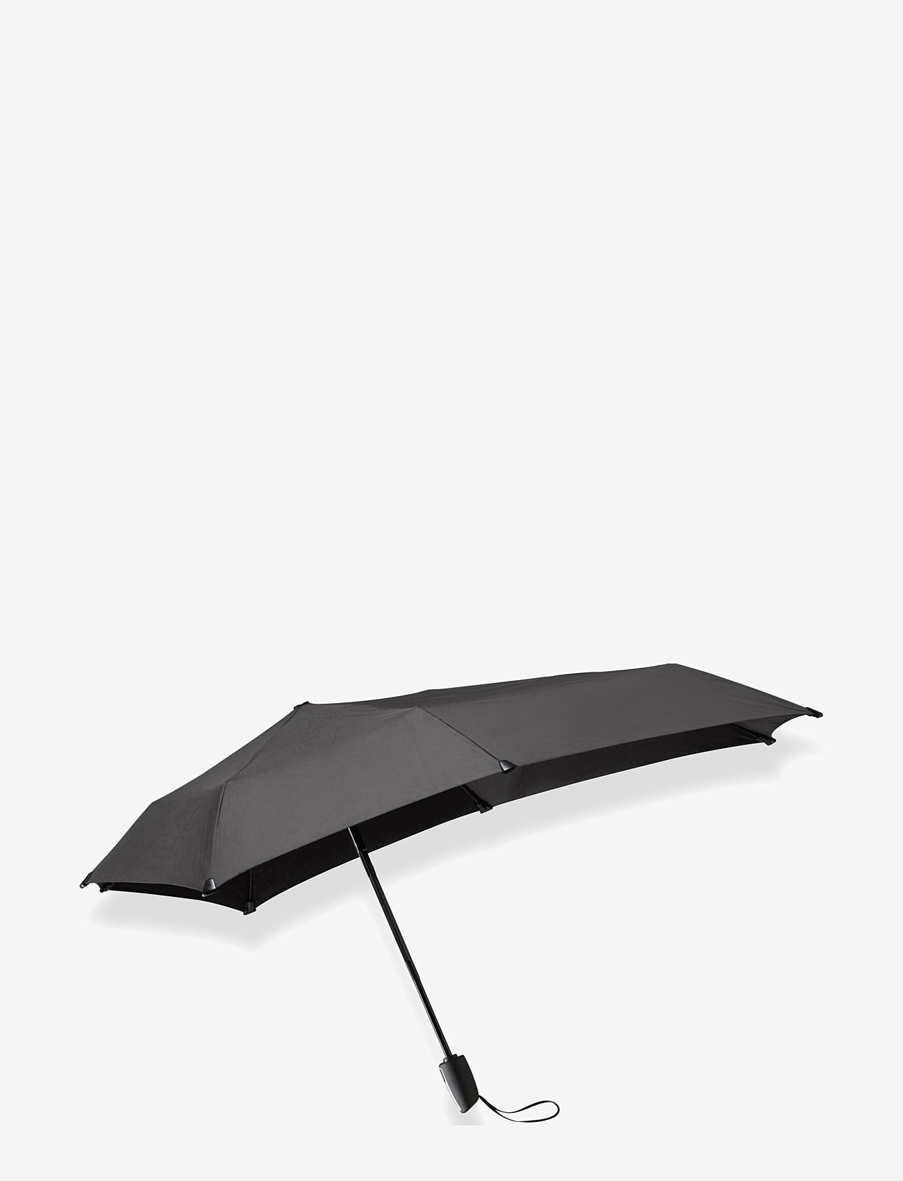 Senz - Senz ° mini automatic foldable storm umbrella, - hverdags stil - pure black - 0
