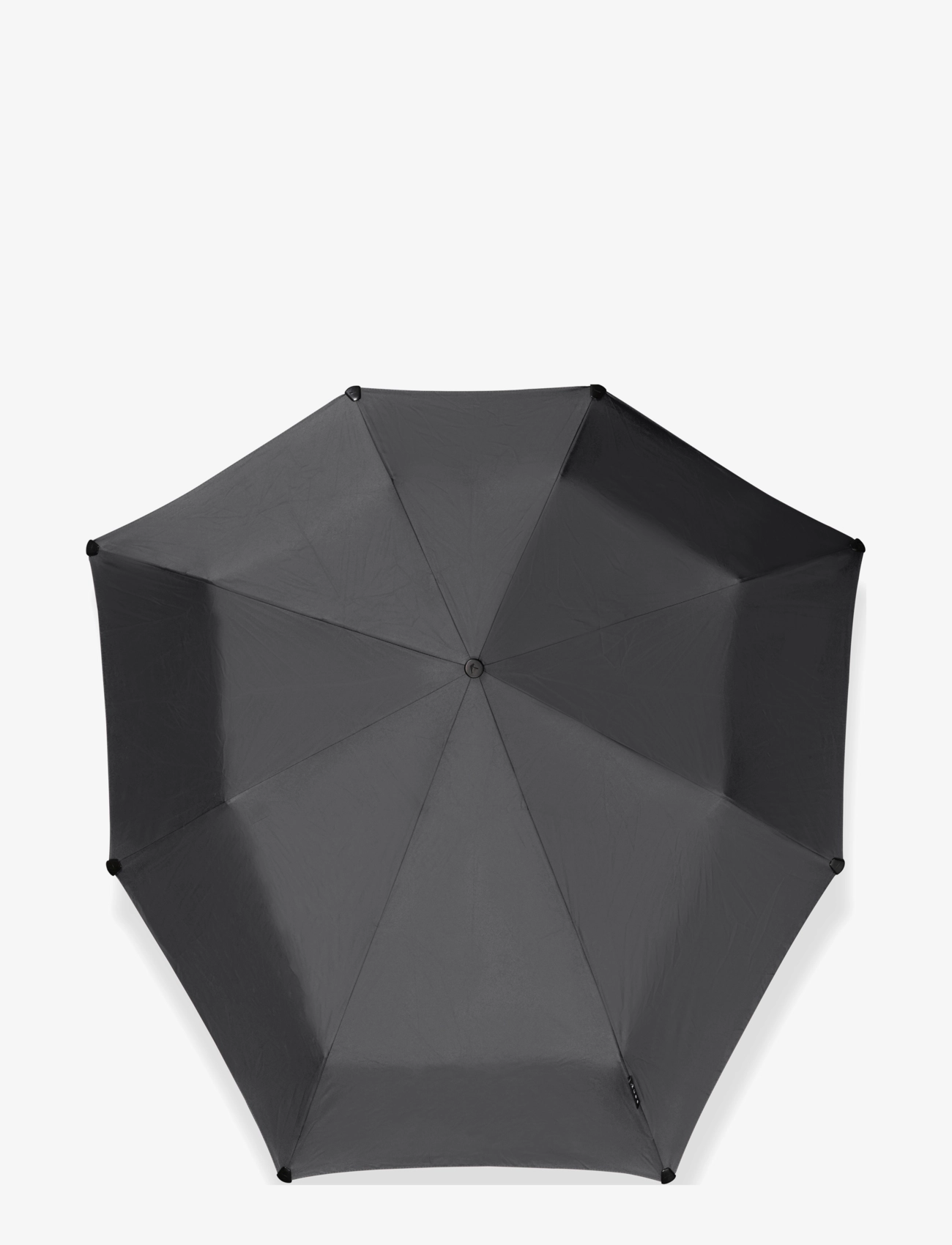 Senz - Senz ° mini automatic foldable storm umbrella, - hverdagsstil - pure black - 1