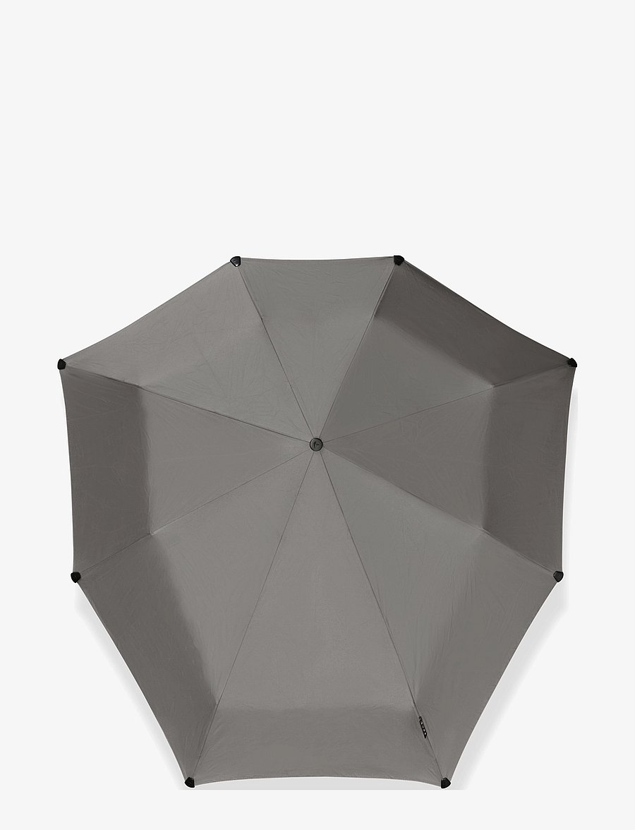 Senz - Senz ° mini automatic foldable storm umbrella, - vardagsstil - silk grey - 1