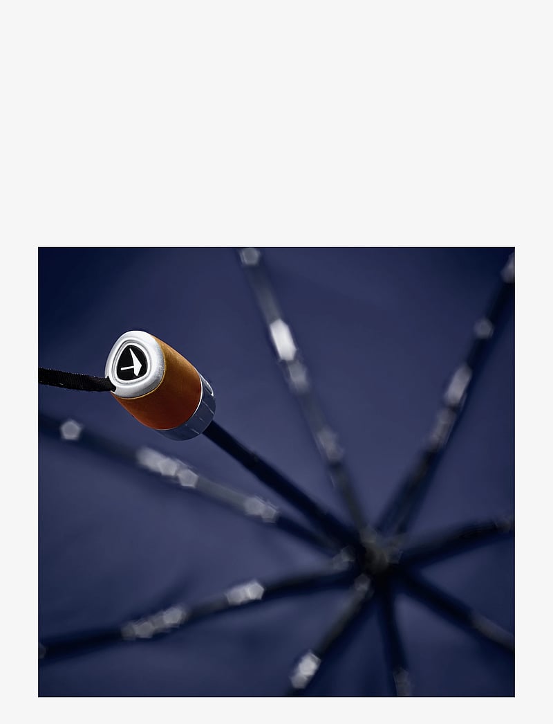 Senz - Senz ° mini automatic deluxe foldable storm umbrella, - hverdags stil - midnight blue - 4