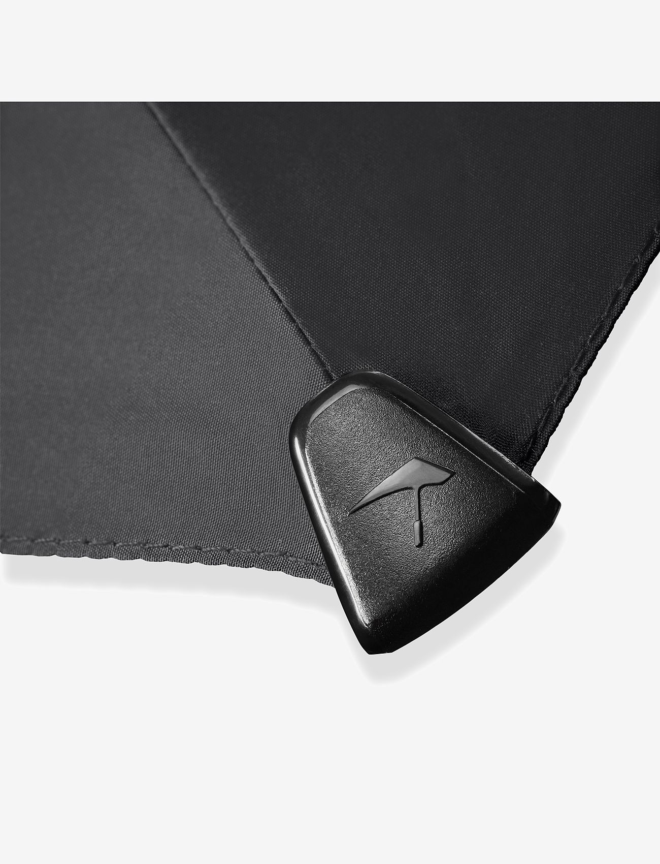 Senz - Senz ° mini automatic deluxe foldable storm umbrella, - vardagsstil - pure black - 2