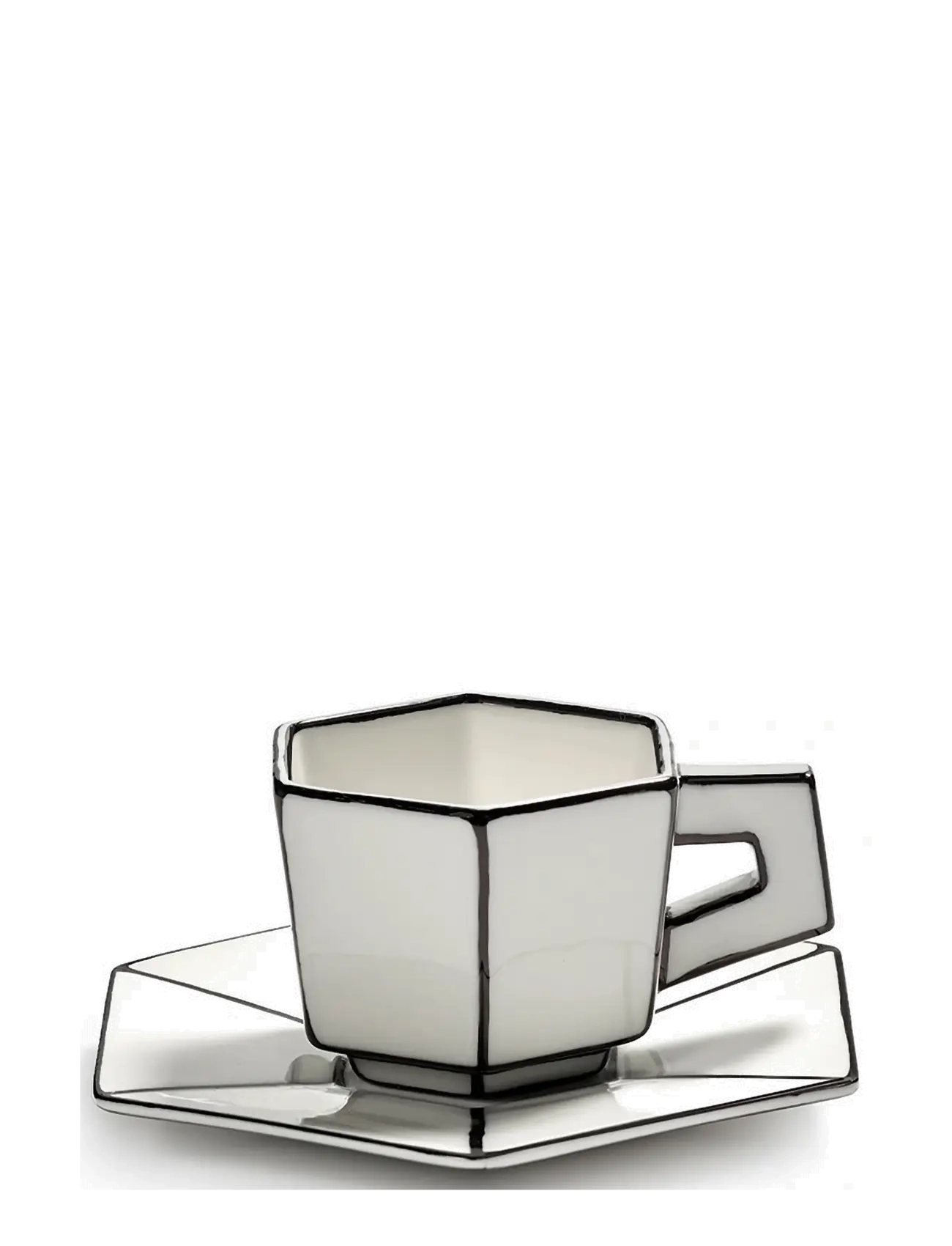 Serax ESPRESSO CUP + SAUCER WHITE/BLACK - Skoða allt - WHITE / white