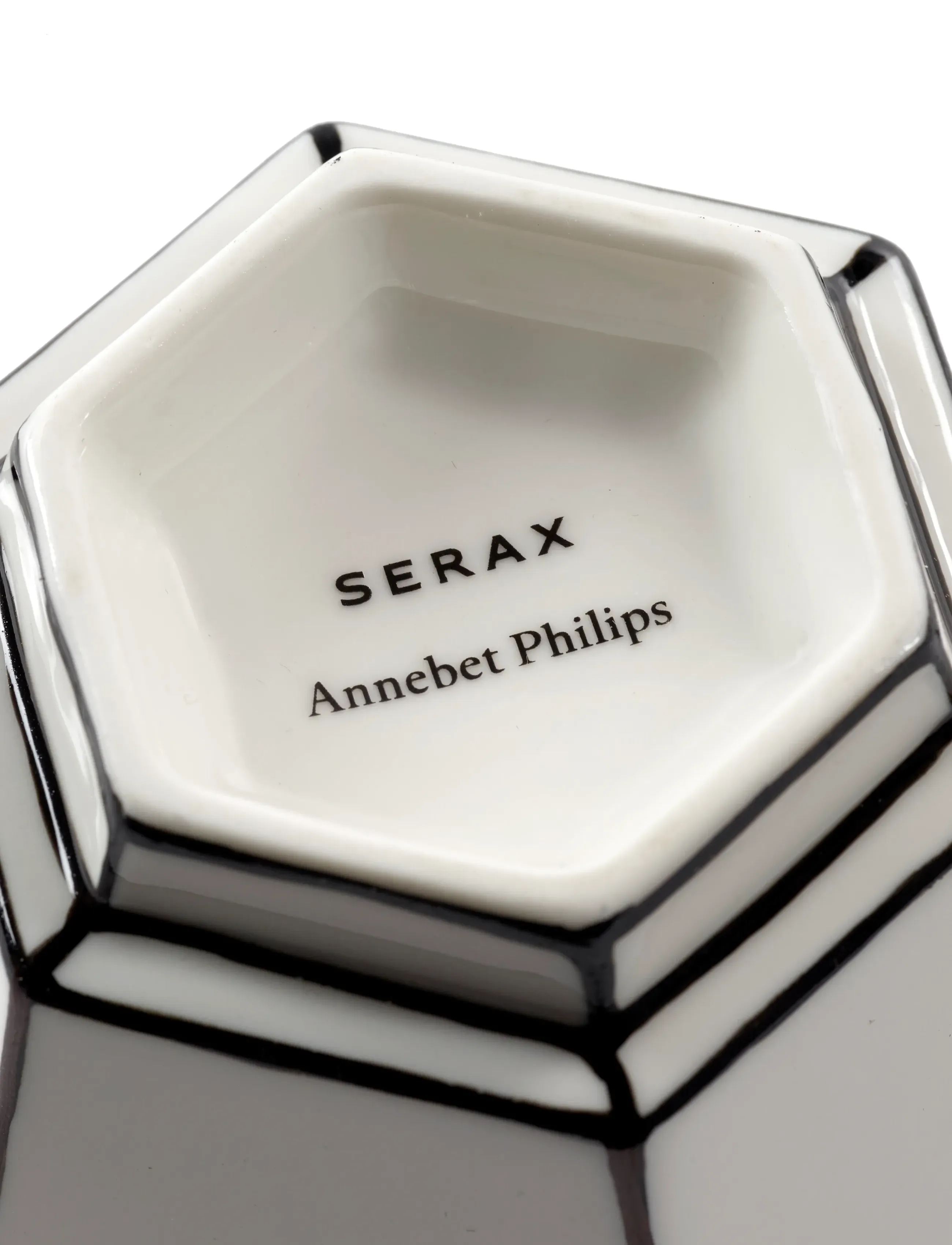 Serax - CAPPUCCINO CUP + SAUCER WHITE/BLACK - white - 4