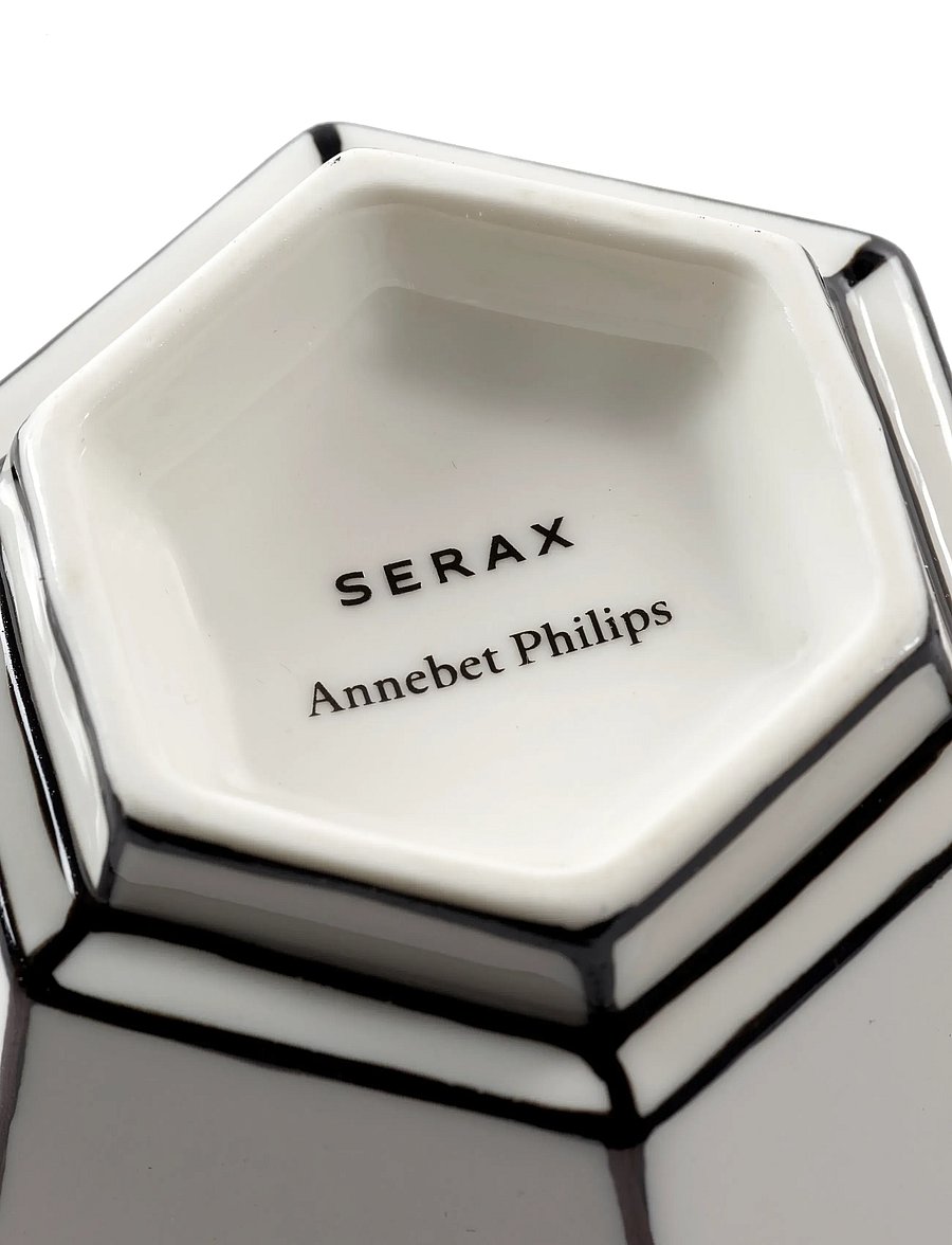Serax - CAPPUCCINO CUP + SAUCER WHITE/BLACK - white - 4