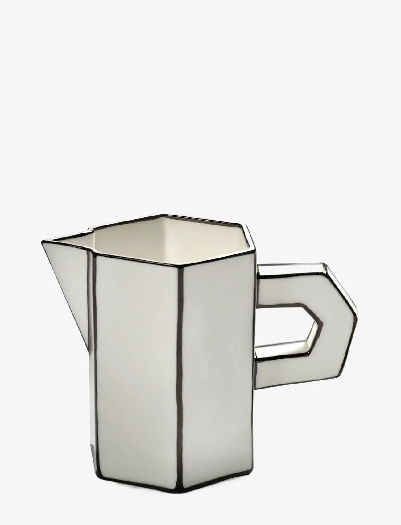 Serax - JUG WHITE/BLACK CARTE BLANCHE - white - 1