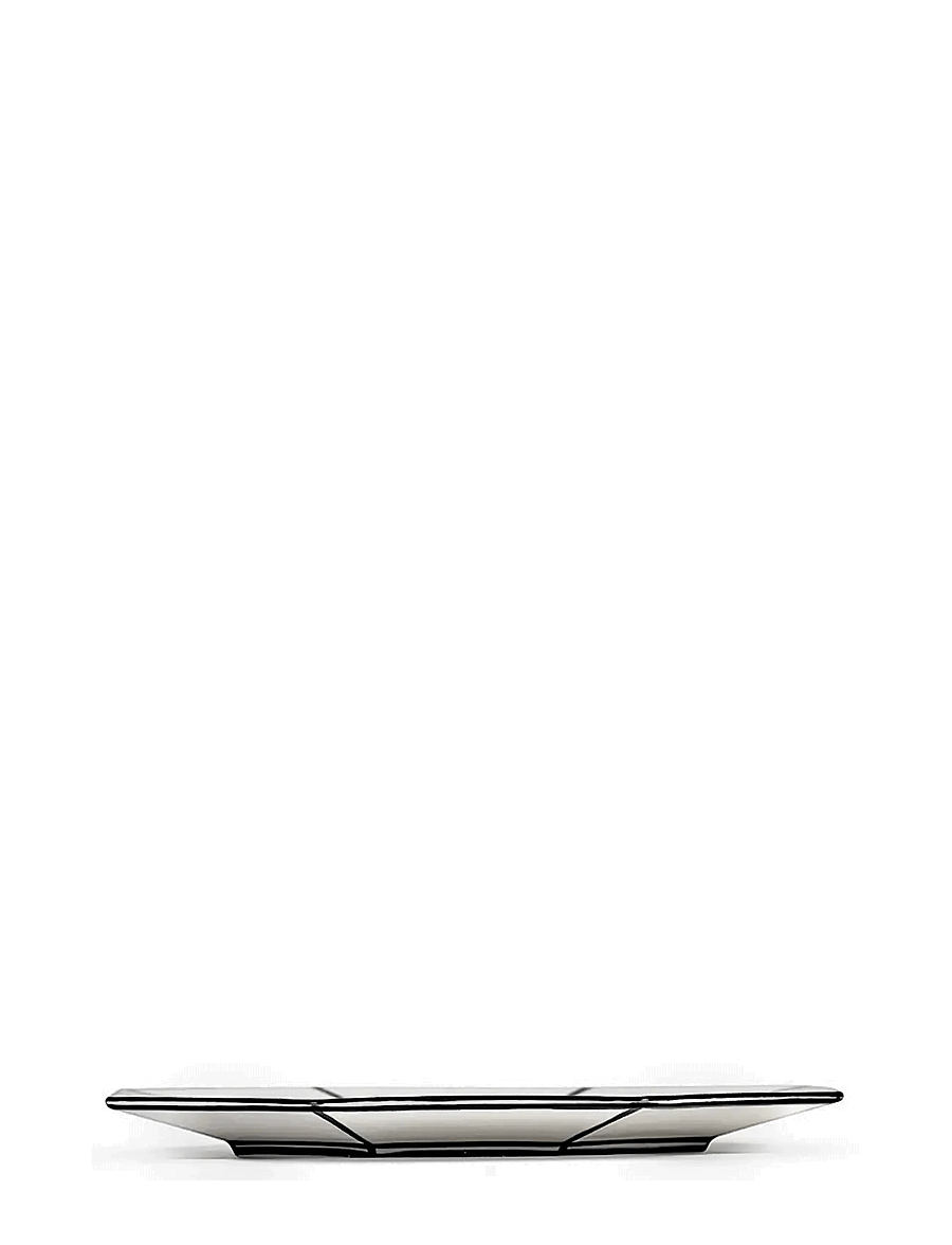 Serax - DESSERT PLATE WHITE/BLACK CARTE BLANCHE set/2 - white - 2
