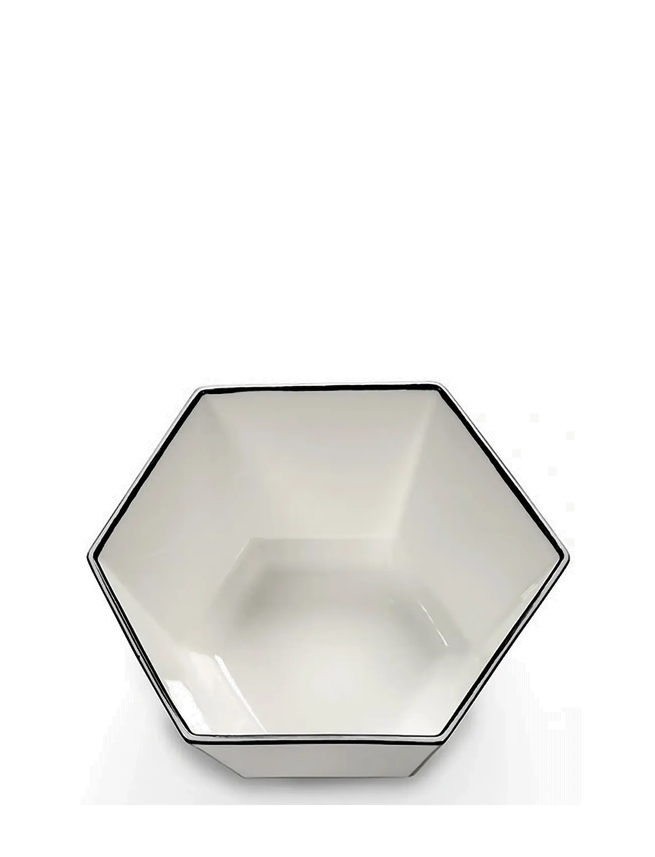 Serax - CEREAL BOWL WHITE/BLACK CARTE BLANCHE set/2 - fruit bowls - white - 2