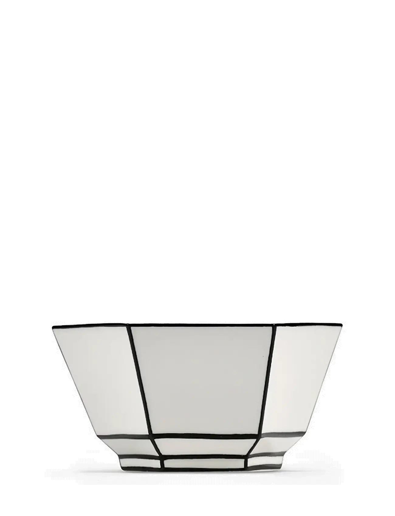 Serax - CEREAL BOWL WHITE/BLACK CARTE BLANCHE set/2 - fruit bowls - white - 3
