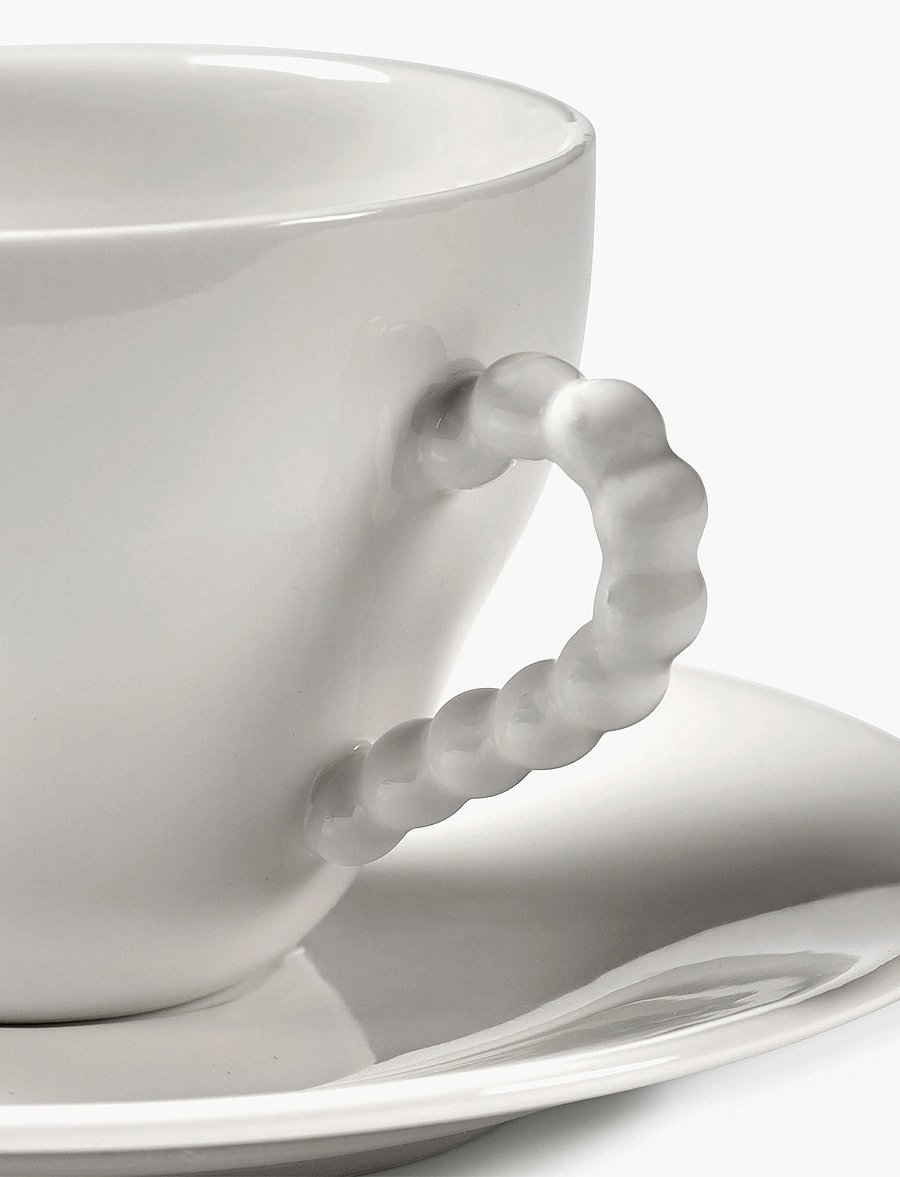 Serax - CUP + SAUCER WHITE - teetassen - white - 3