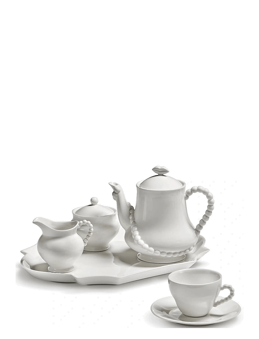 Serax - SUGAR BOWL WHITE PERLE FINE - suhkrutoosid - white - 3