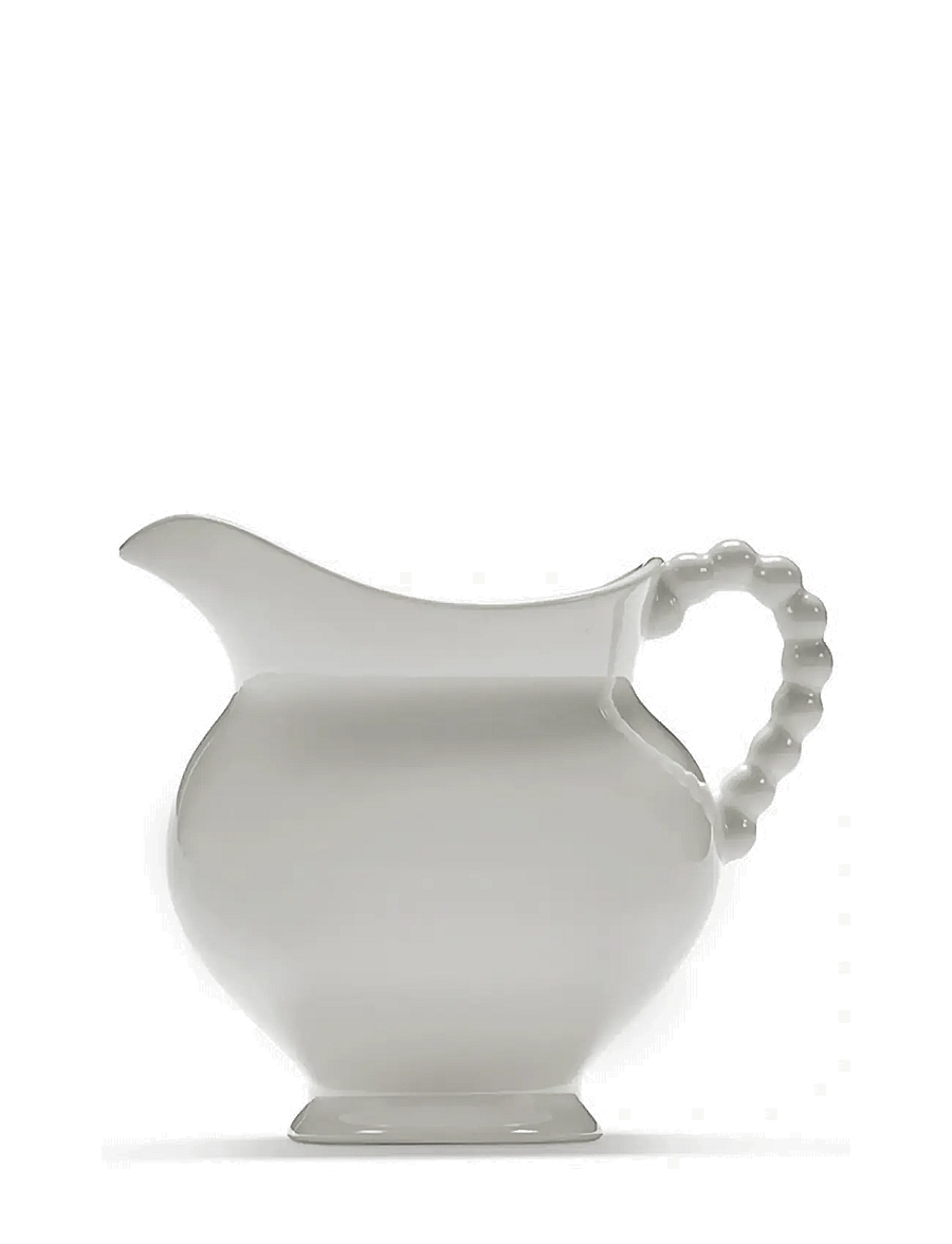 Serax - JUG WHITE PERLE FINE - milchkännchen - white - 1