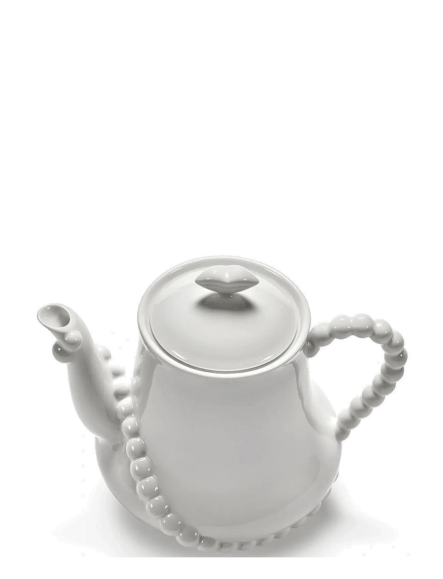 Serax - TEA POT WHITE PERLE FINE - teekannud - white - 2
