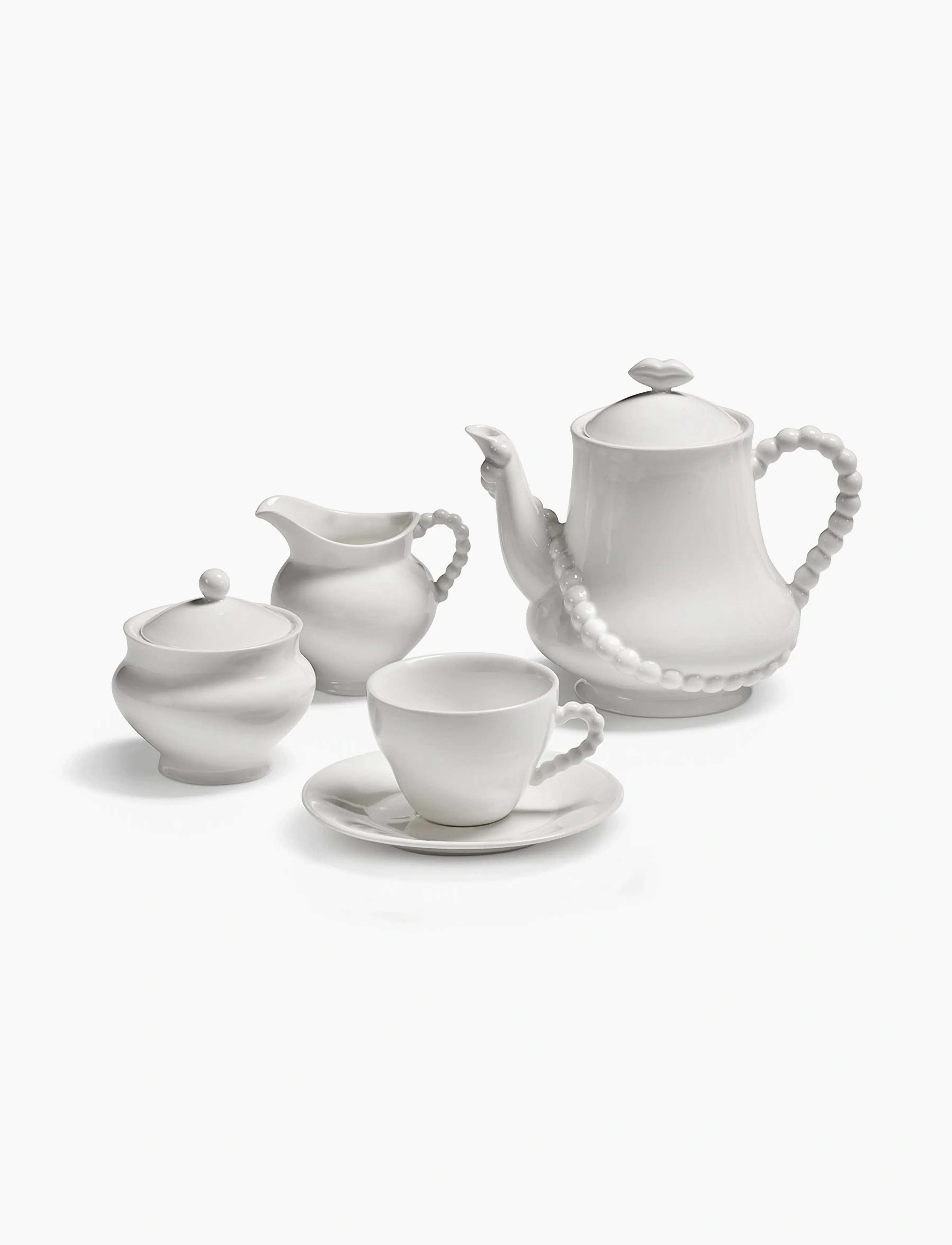 Serax - TEA POT WHITE PERLE FINE - teekannud - white - 3